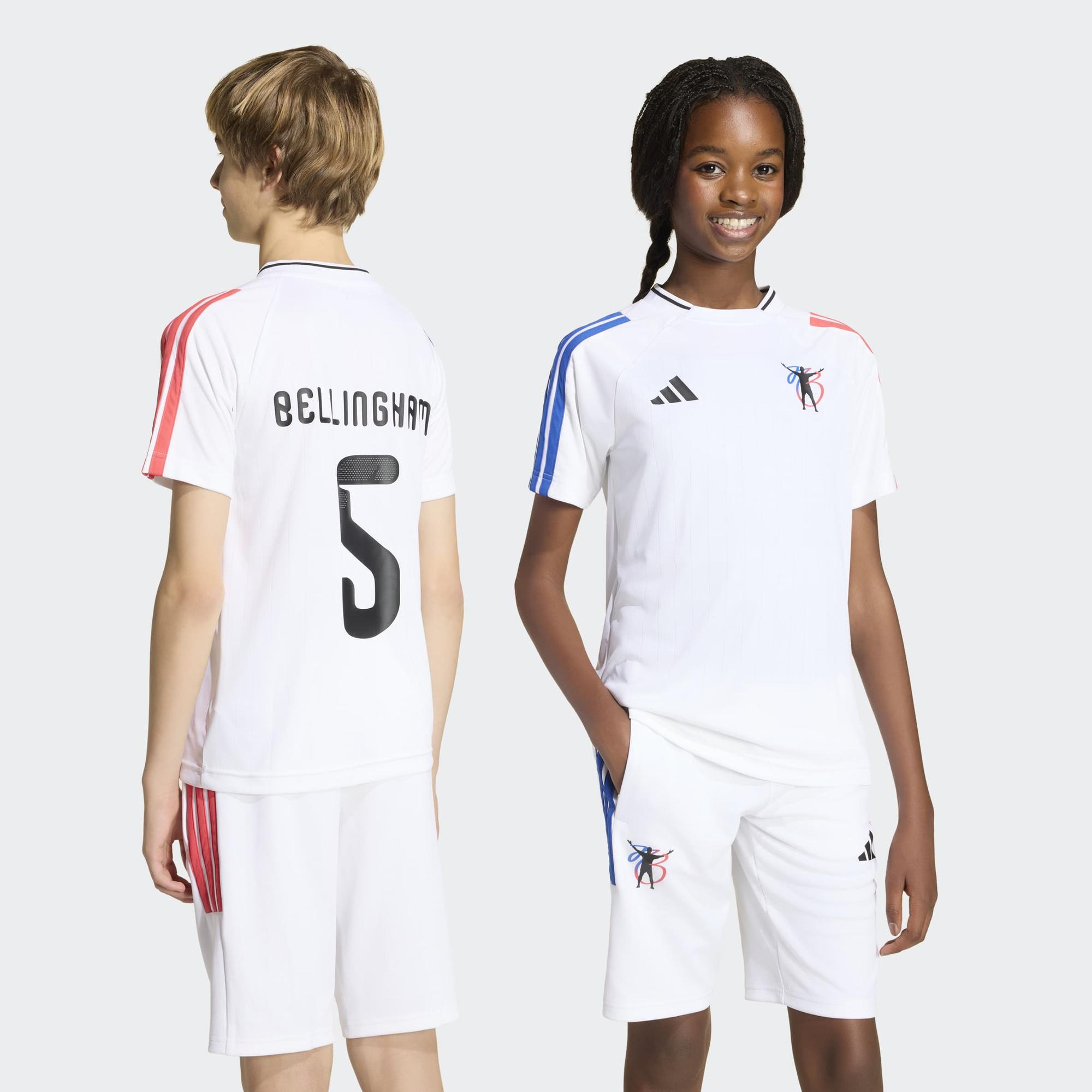 adidas Jude Bellingham Training Çocuk Beyaz T-Shirt