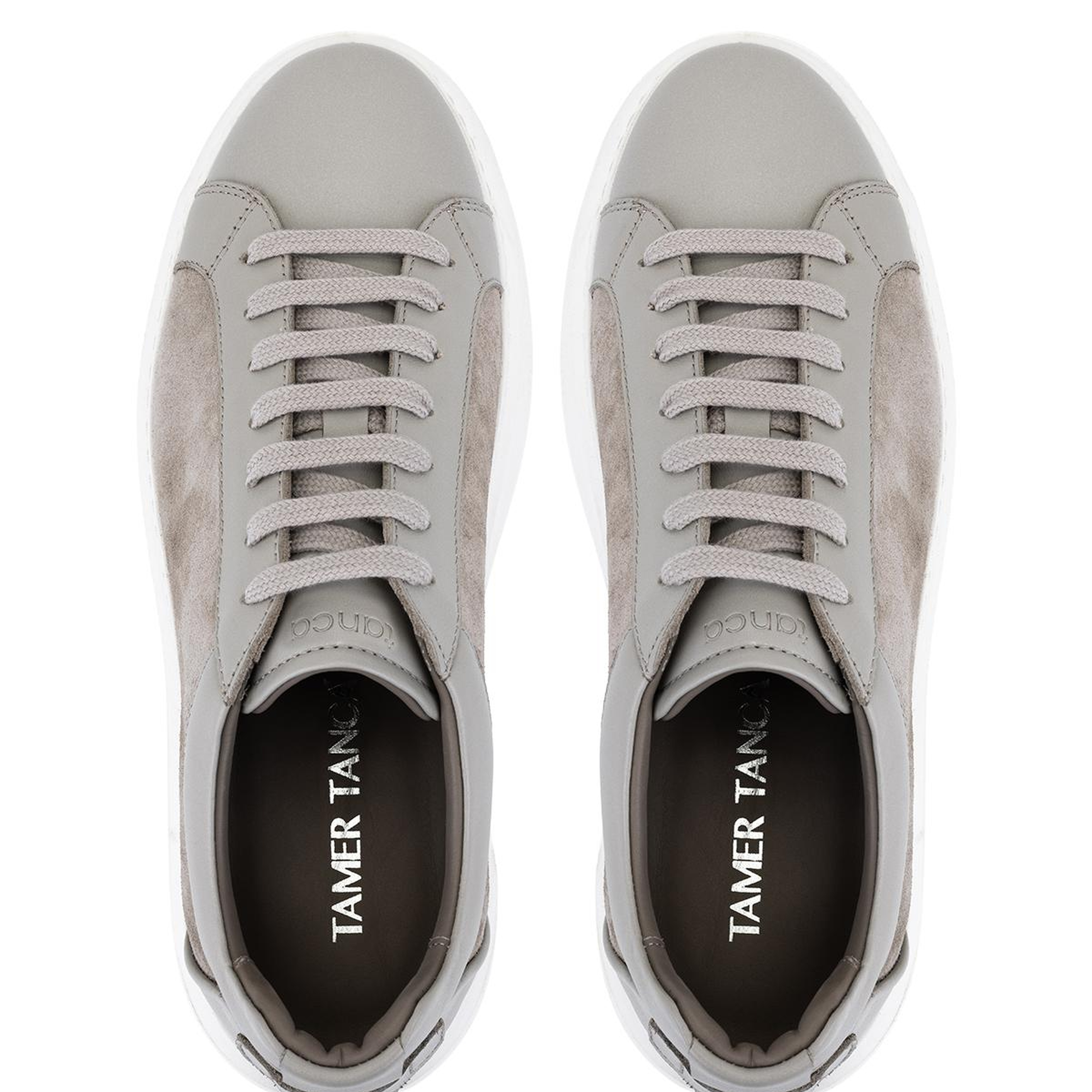 Tamer Tanca Erkek Hakiki Deri Fildişi Sneakers & Spor Ayakkabı