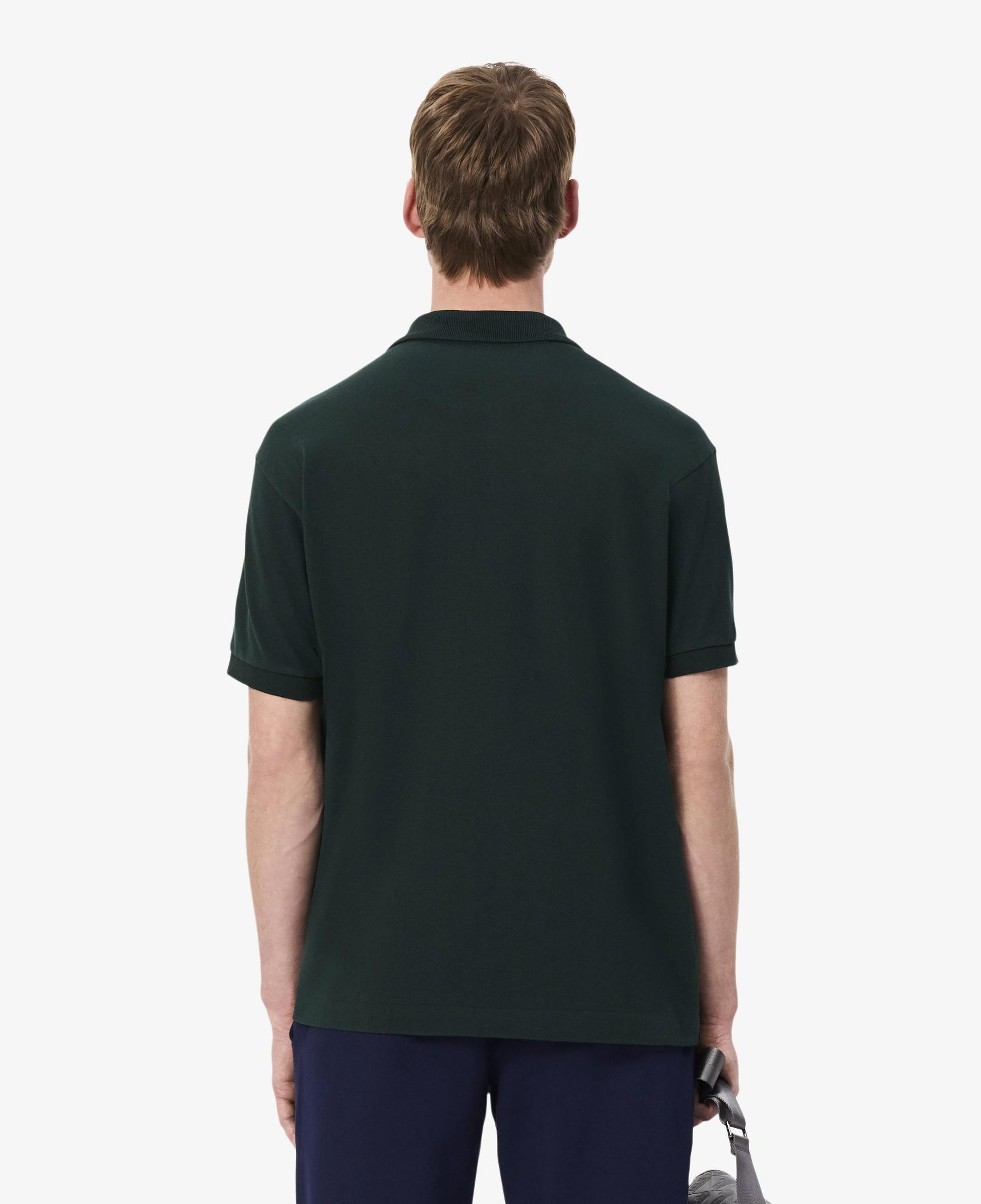L.12.12 Erkek Classic Fit Koyu Yeşil Polo