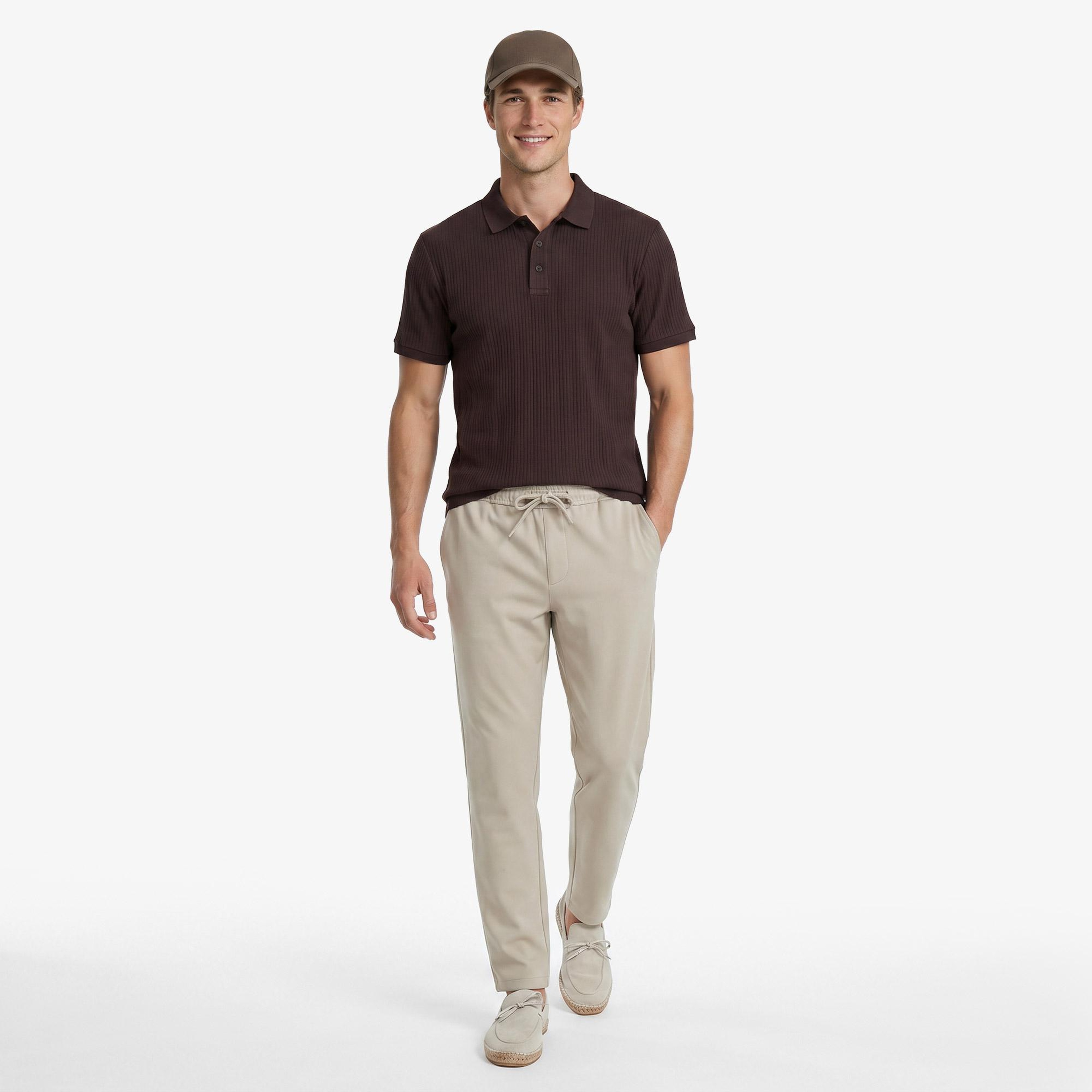 Nautica Erkek Bej Jogger Fit Pantolon