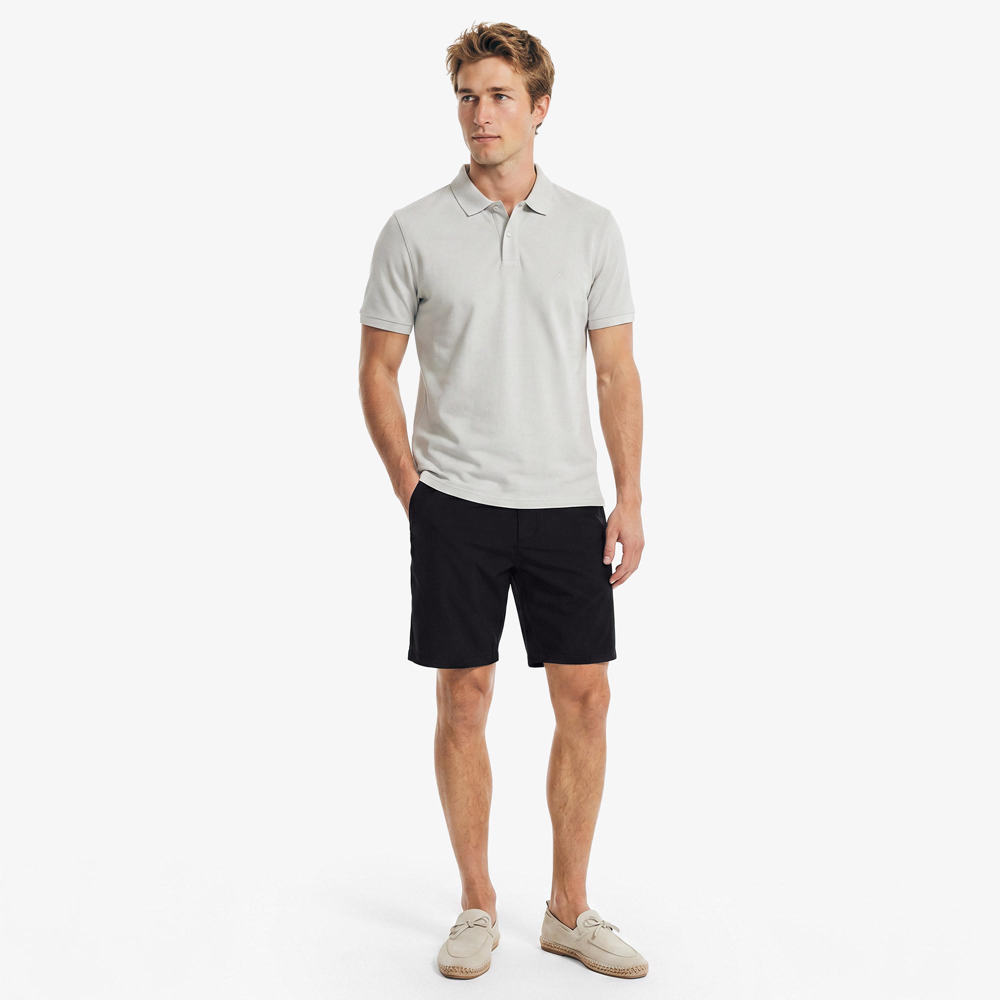 Nautica Erkek Siyah Regular Fit Su İtici Şort