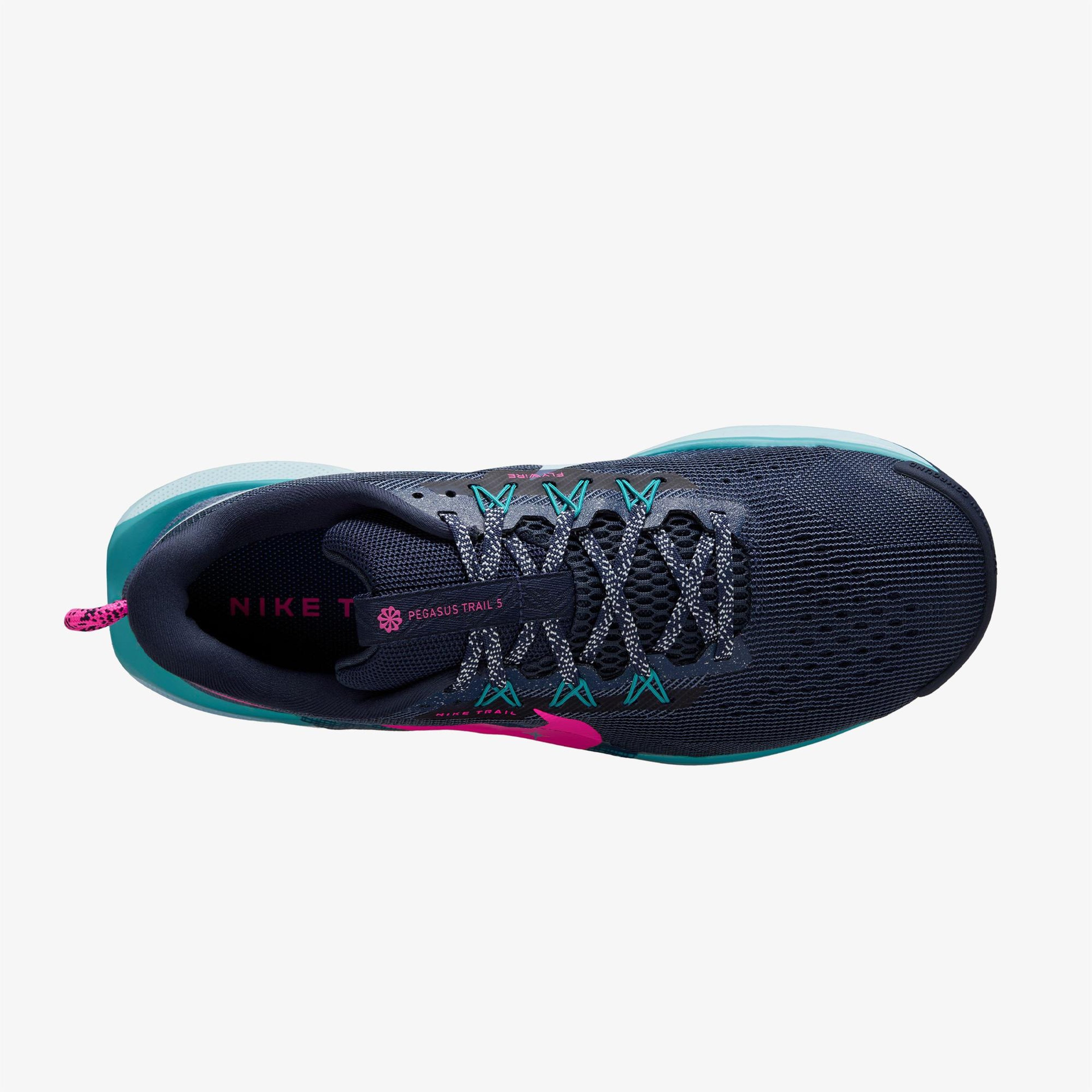 Nike Reactx Pegasus Trail 5 Erkek Lacivert Koşu Ayakkabısı