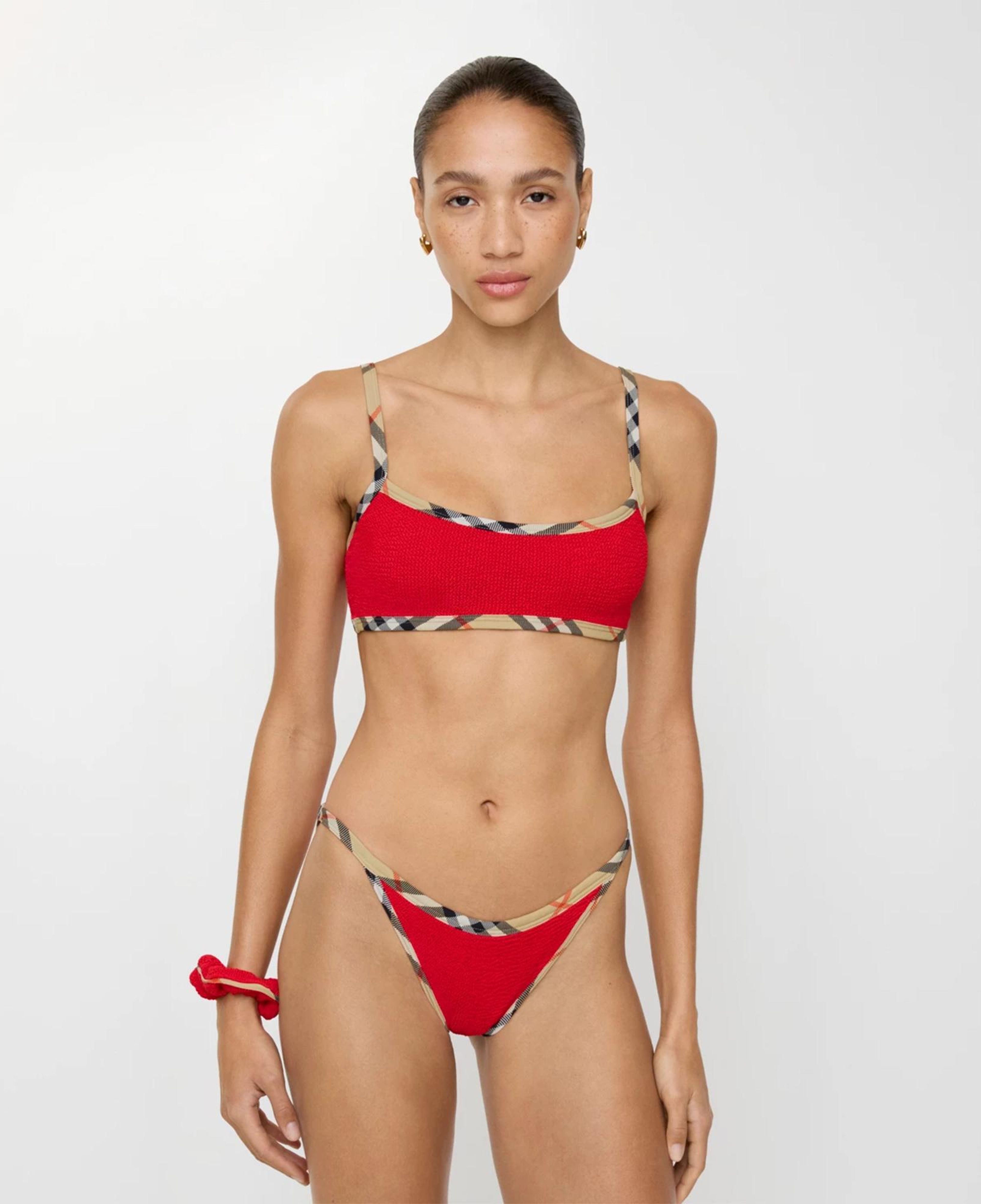 Burberry x Hunza G Tyler Kadın Kırmızı Bikini