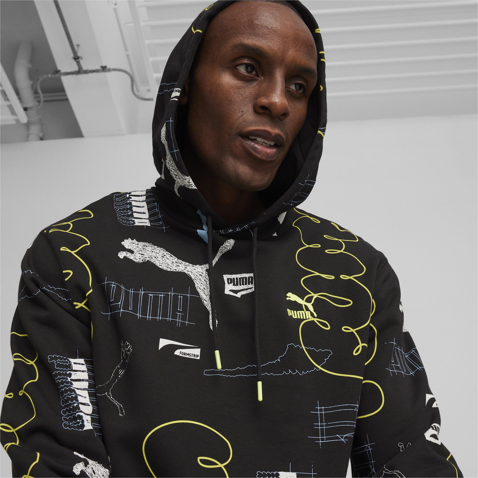 Puma Brand Love Erkek Siyah Hoodie