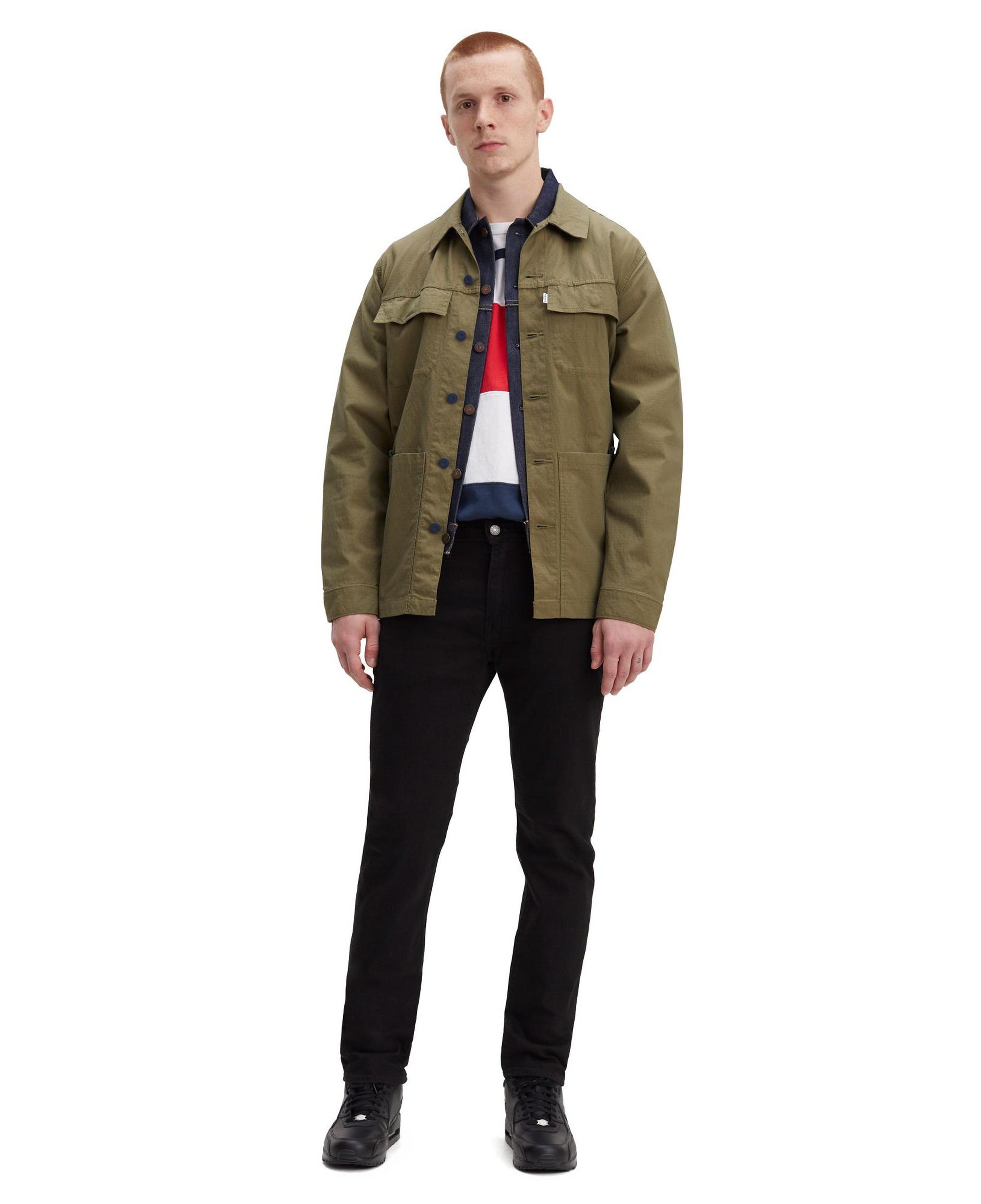 Levi's 502 Taper Erkek Siyah Jean