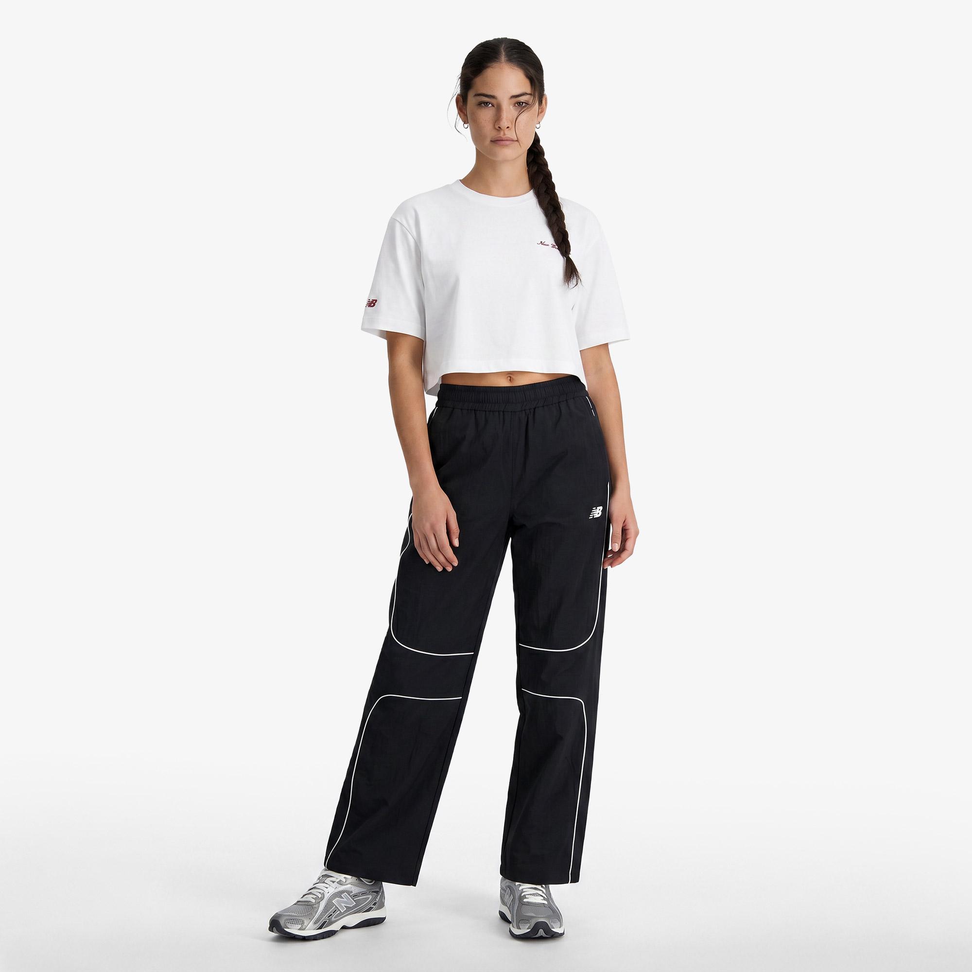 New Balance WNP1618 Lifestyle Kadın Siyah Eşofman Altı