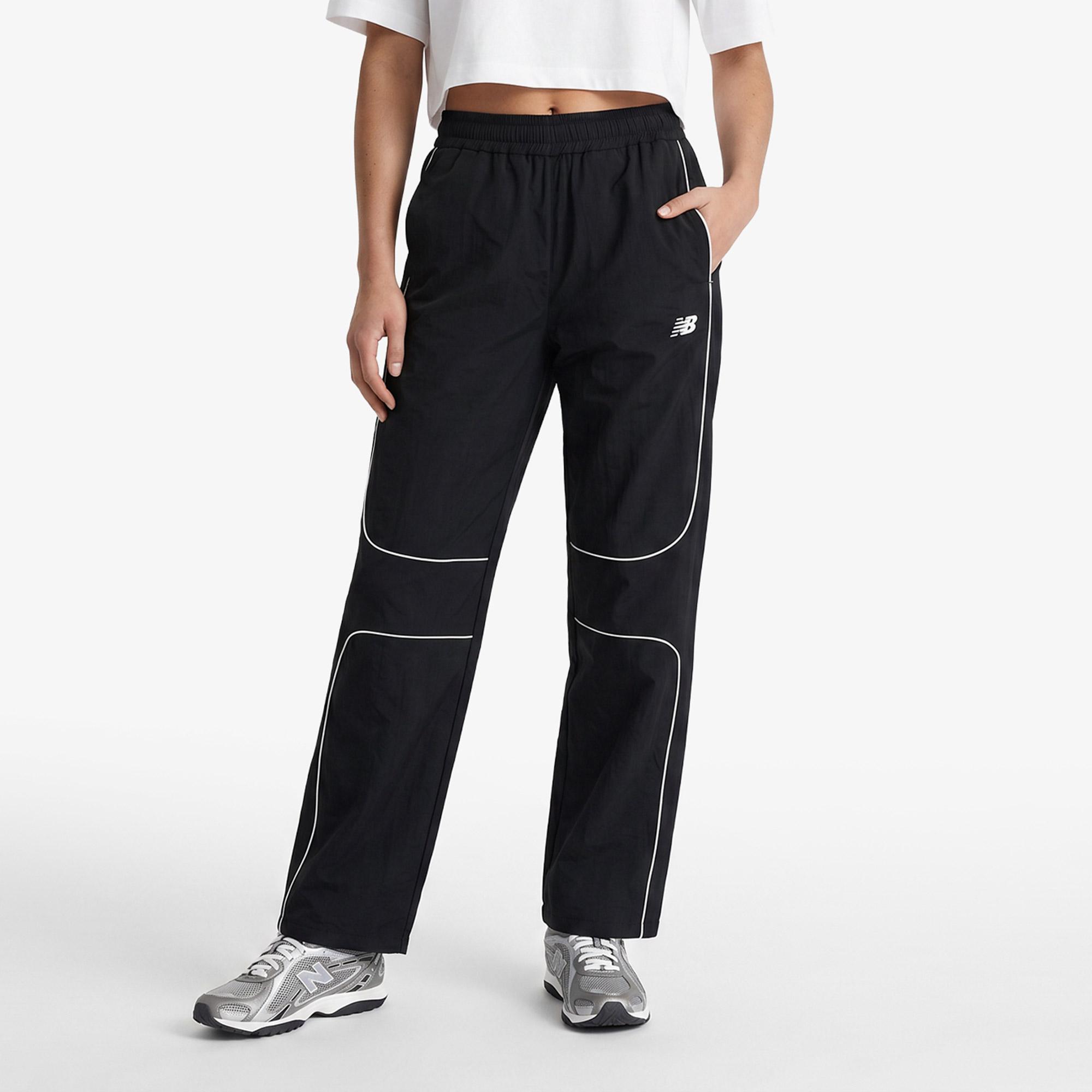 New Balance WNP1618 Lifestyle Kadın Siyah Eşofman Altı