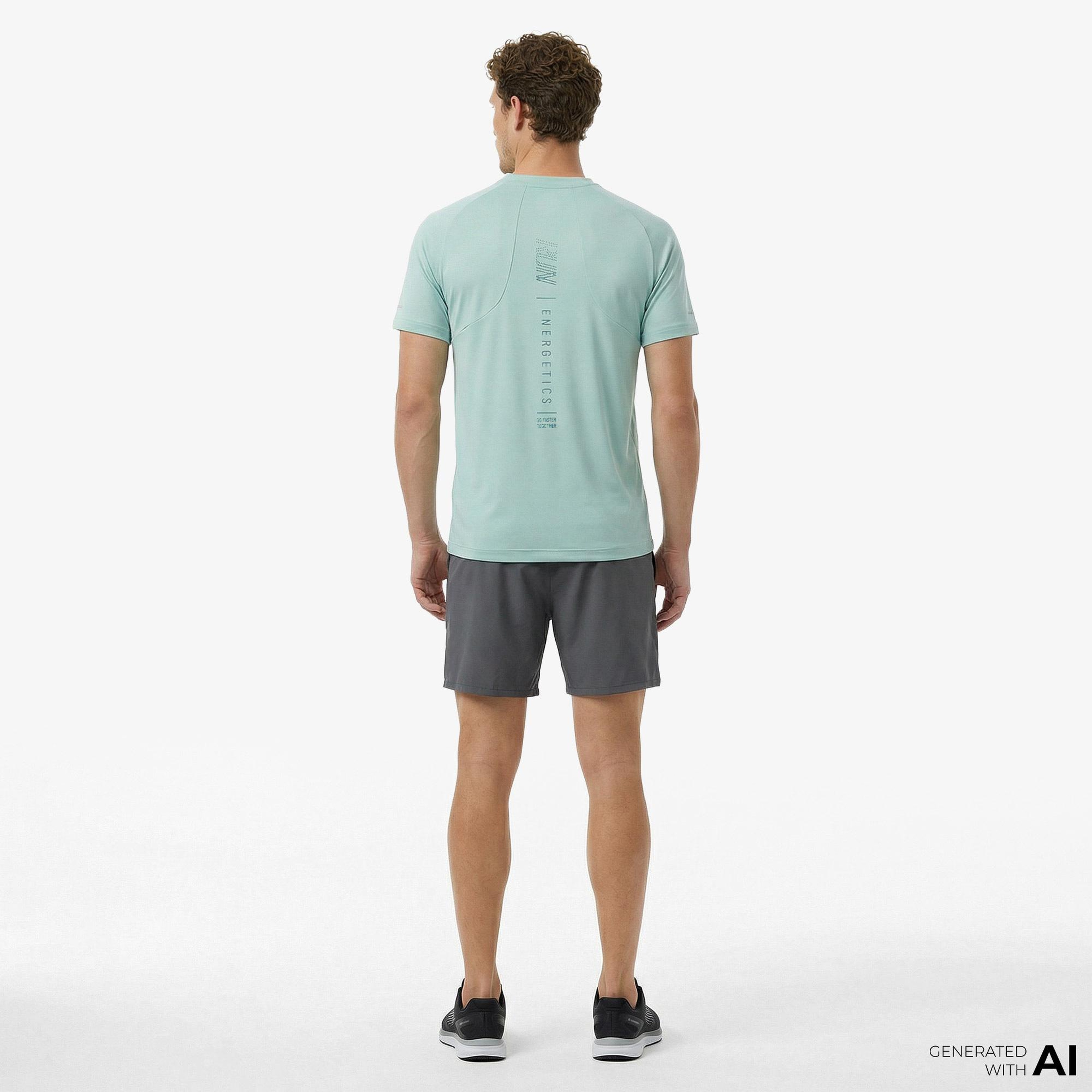 Energetics Erkek Yeşil Antrenman T-Shirt
