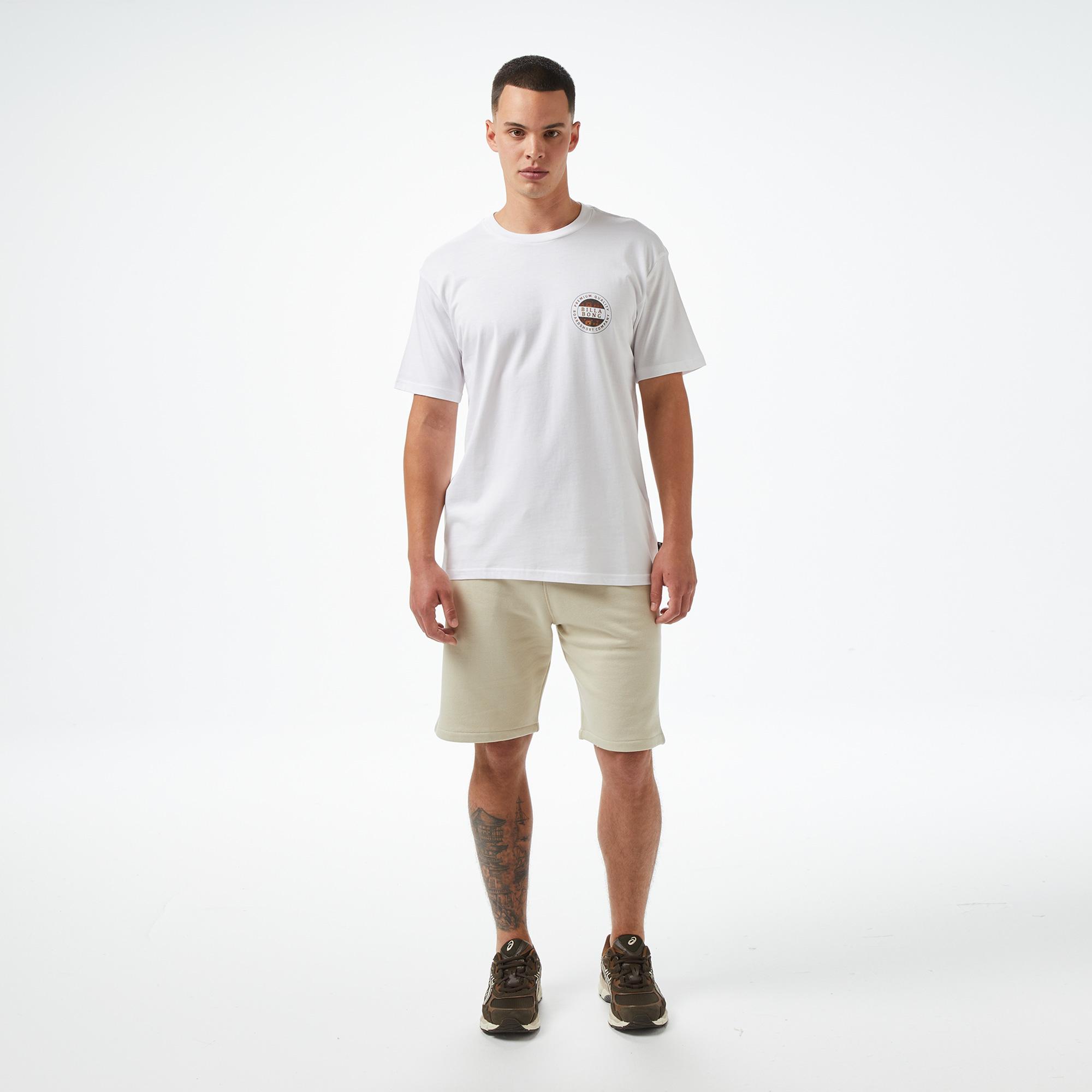 Billabong Rotor Fill Ss Erkek Beyaz T-Shirt