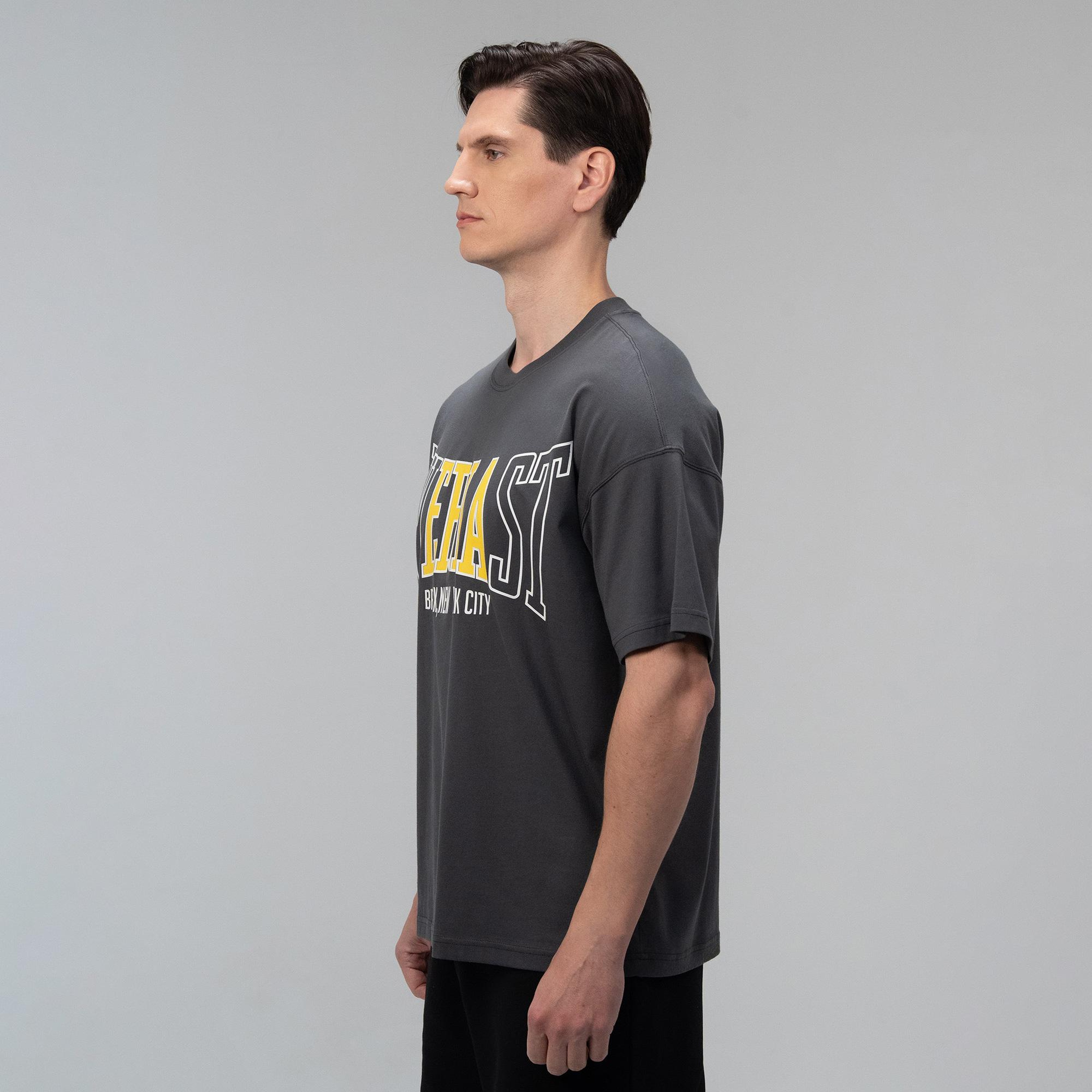 Everlast Iconic Rest Oversize Gri Erkek T-Shirt