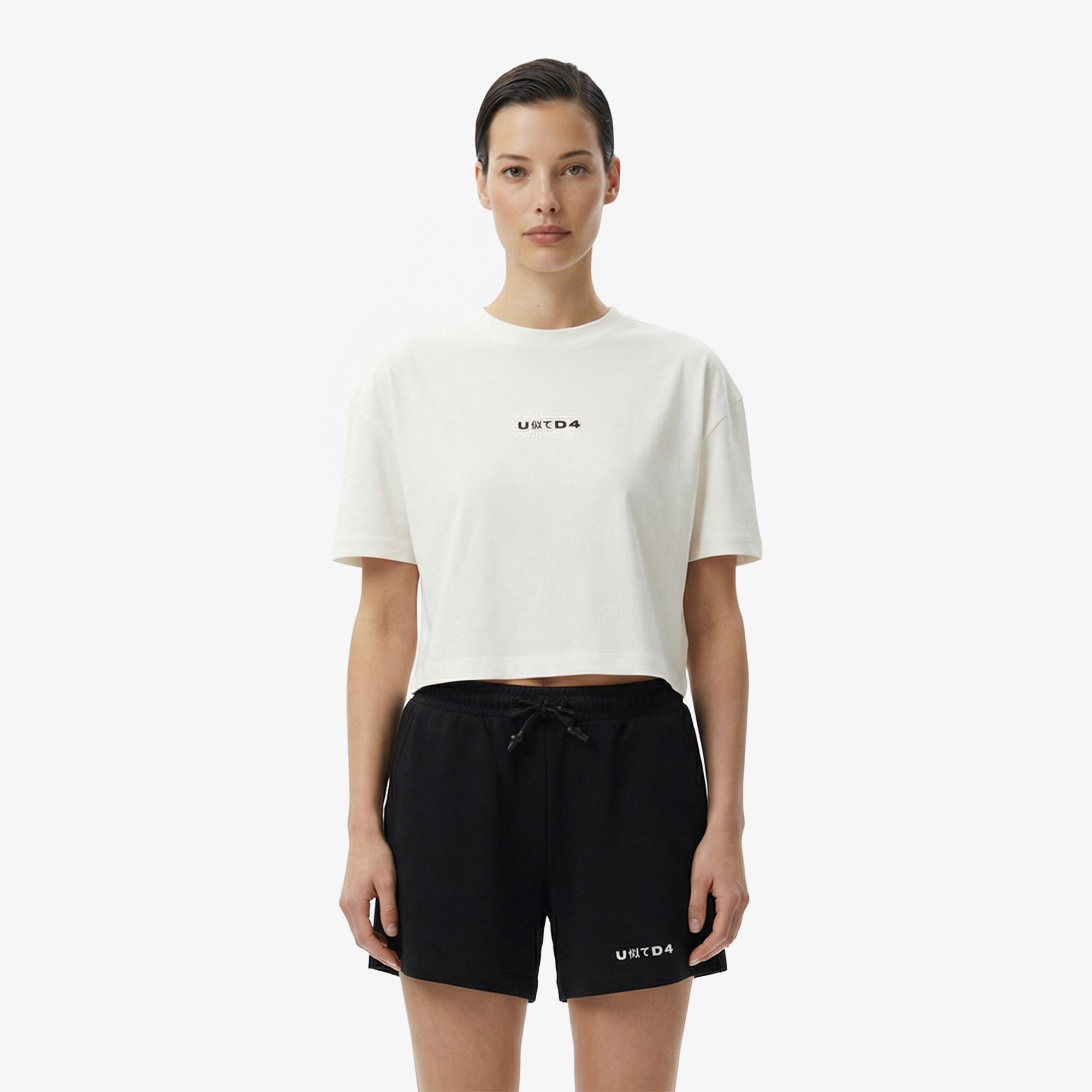 UNITED4 Regular Fit Kadın Siyah Şort
