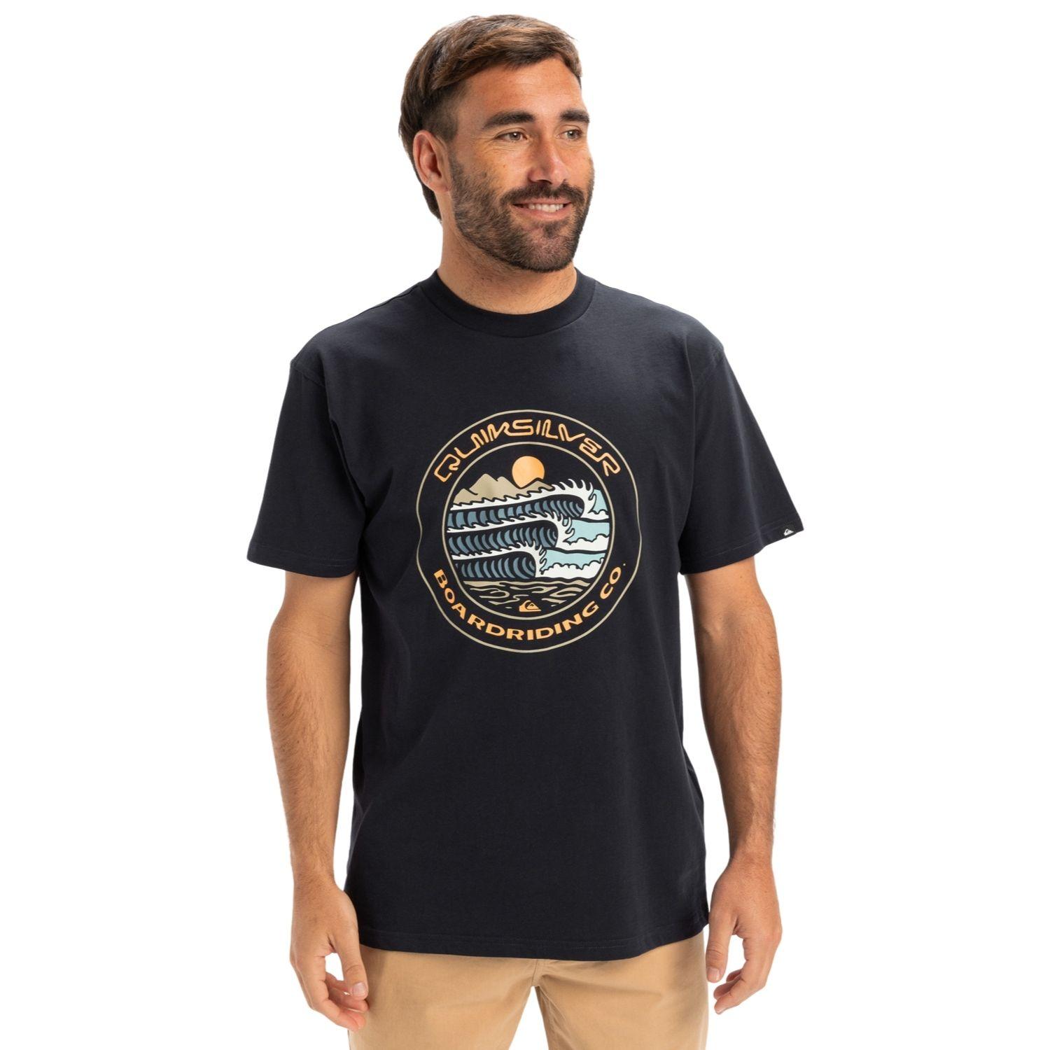 Quiksilver Ev Three Seas Erkek Tişört