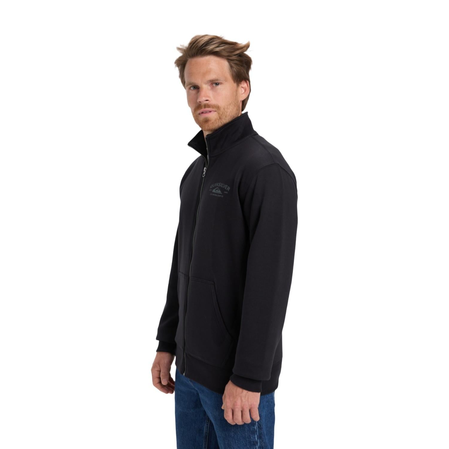 Quiksilver Zip Fleece No Hood Erkek Sweatshirt