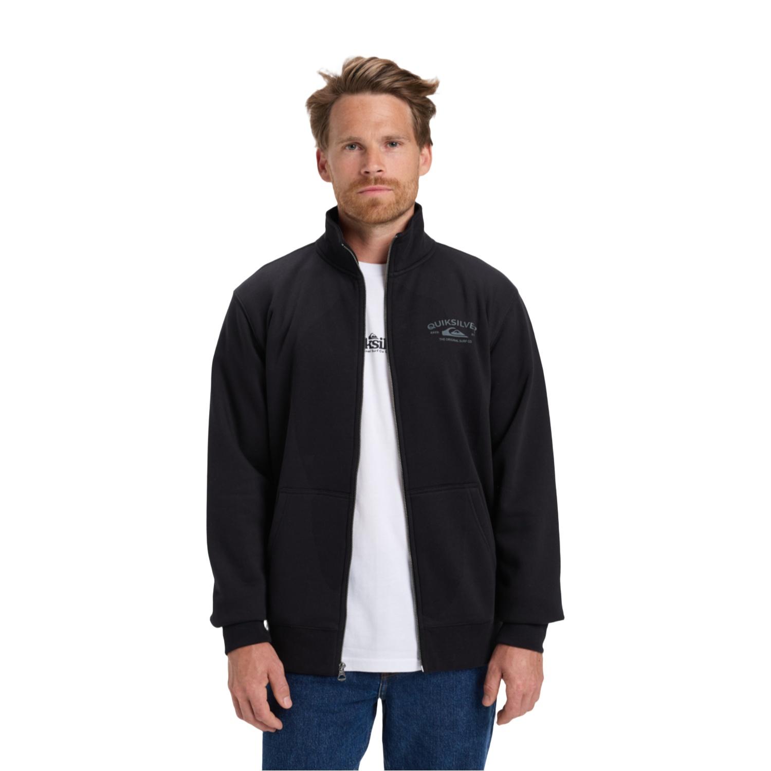 Quiksilver Zip Fleece No Hood Erkek Sweatshirt