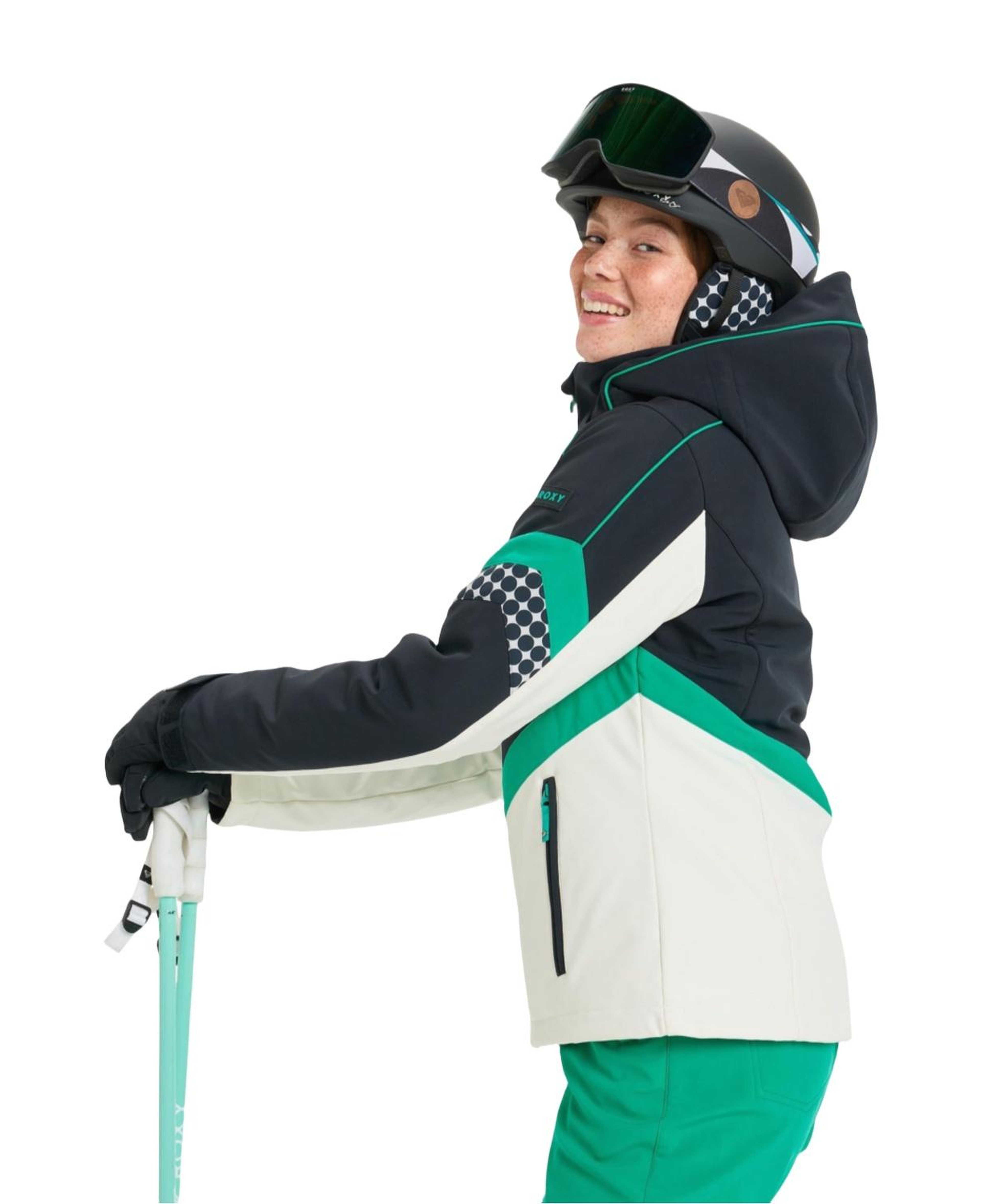 Roxy Peak Chic Softs Kadın Siyah Snowboard Ceketi