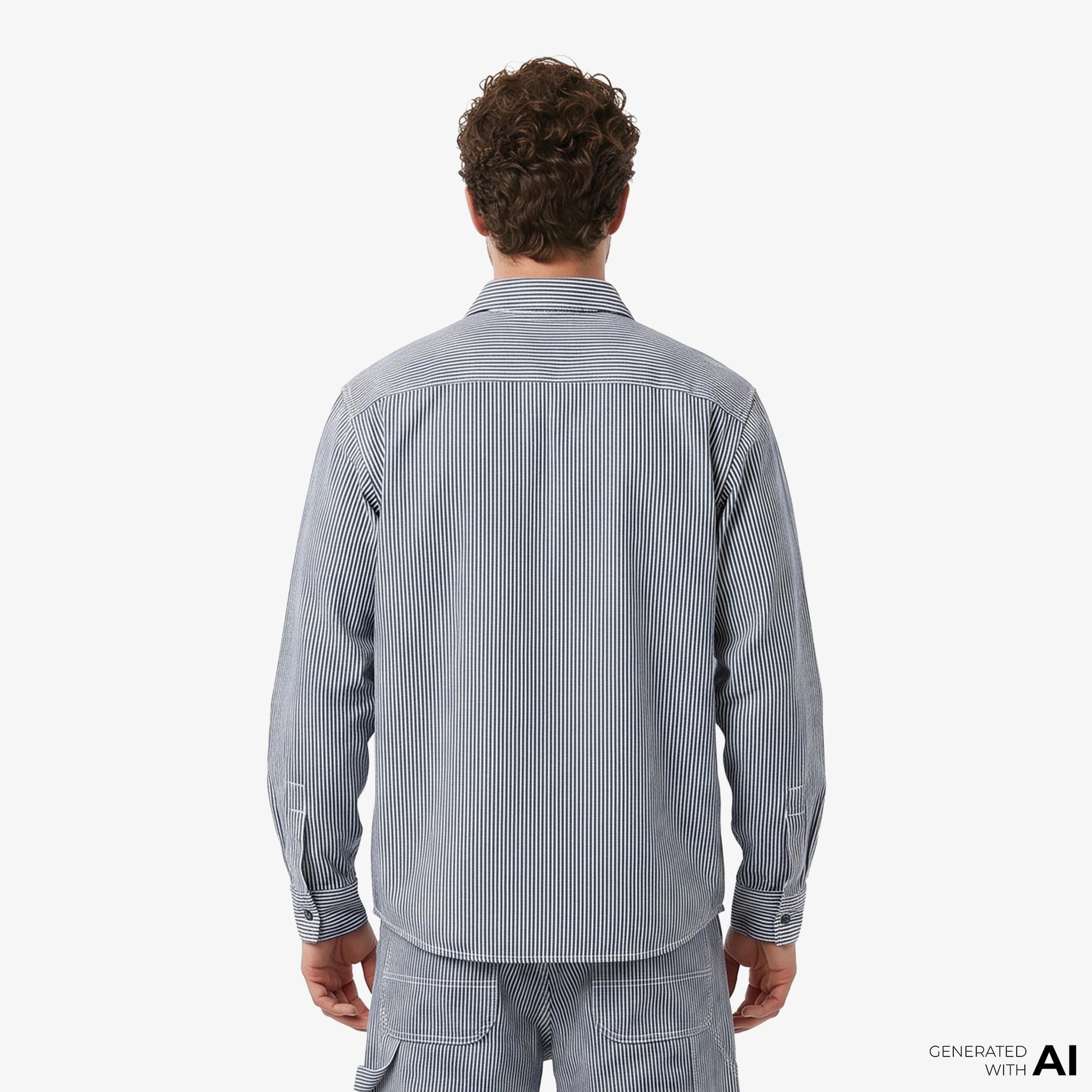 Dickies Hickory Work Erkek Mavi Gömlek
