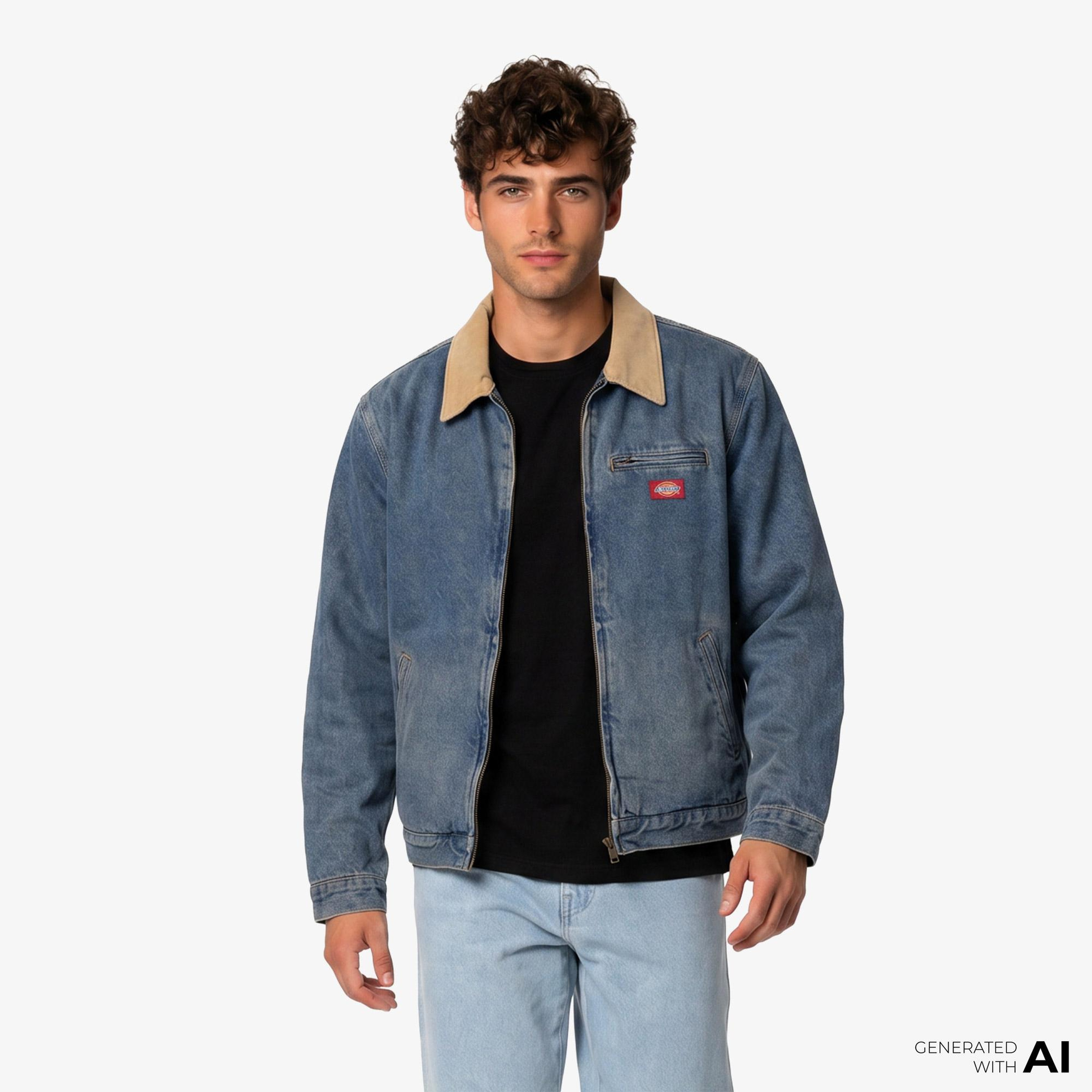 Dickies Denim Painter Erkek Mavi Ceket