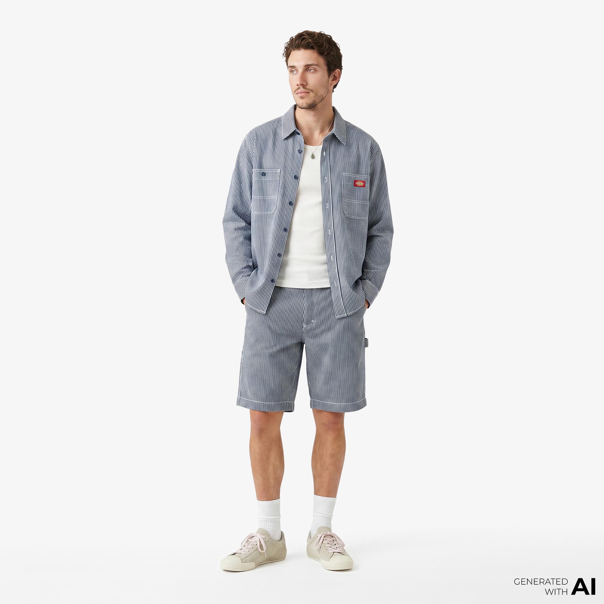 Dickies 11 Inch Hickory Carpenter Erkek Mavi Şort