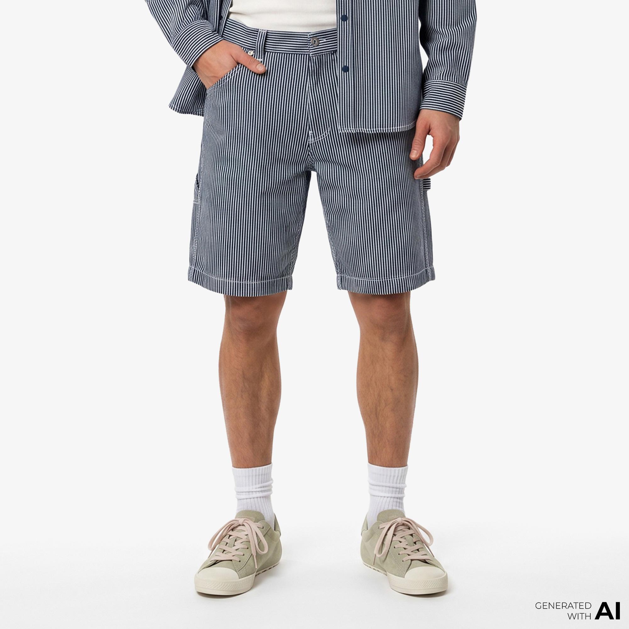 Dickies 11 Inch Hickory Carpenter Erkek Mavi Şort