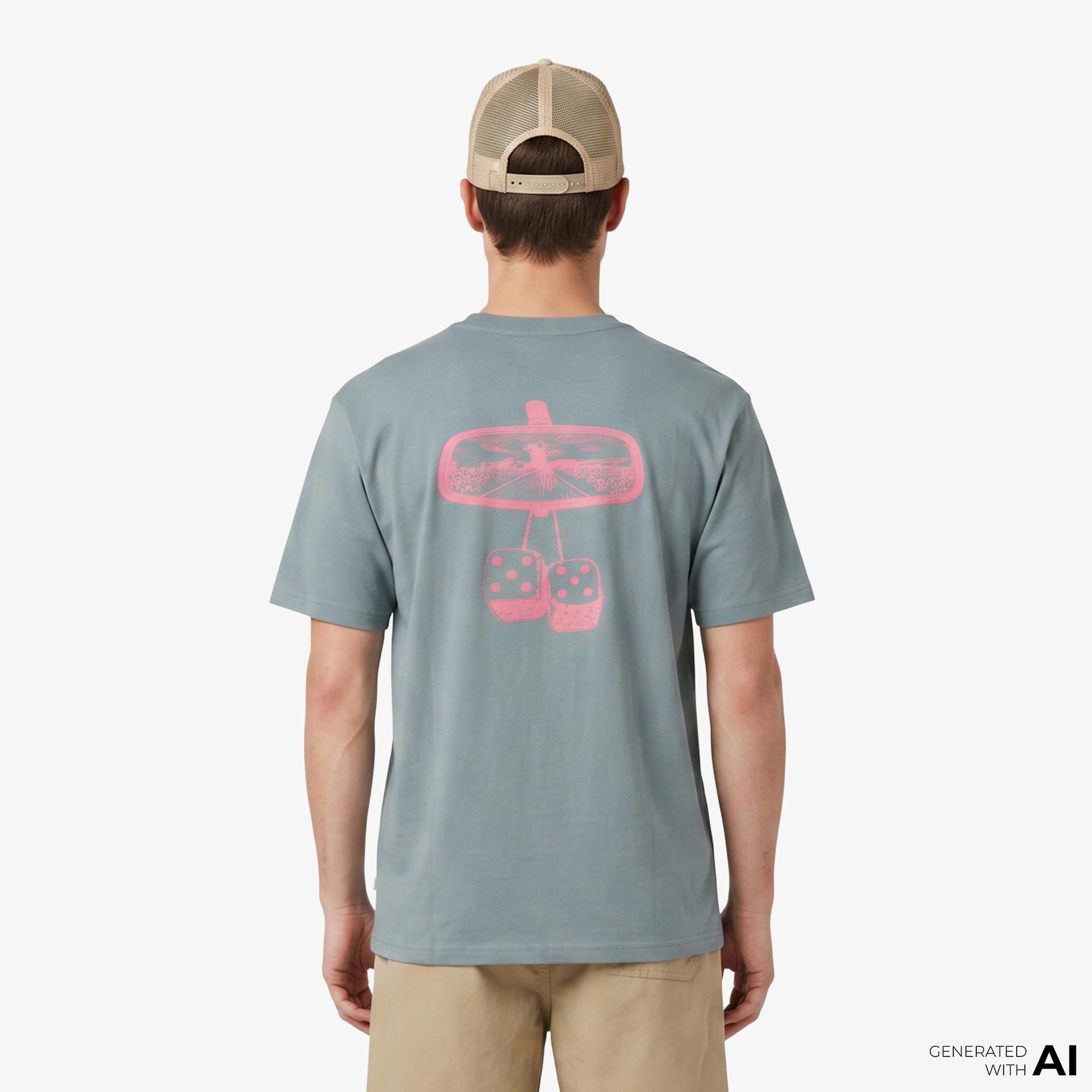 Dickies Polk Erkek Mavi T-Shirt