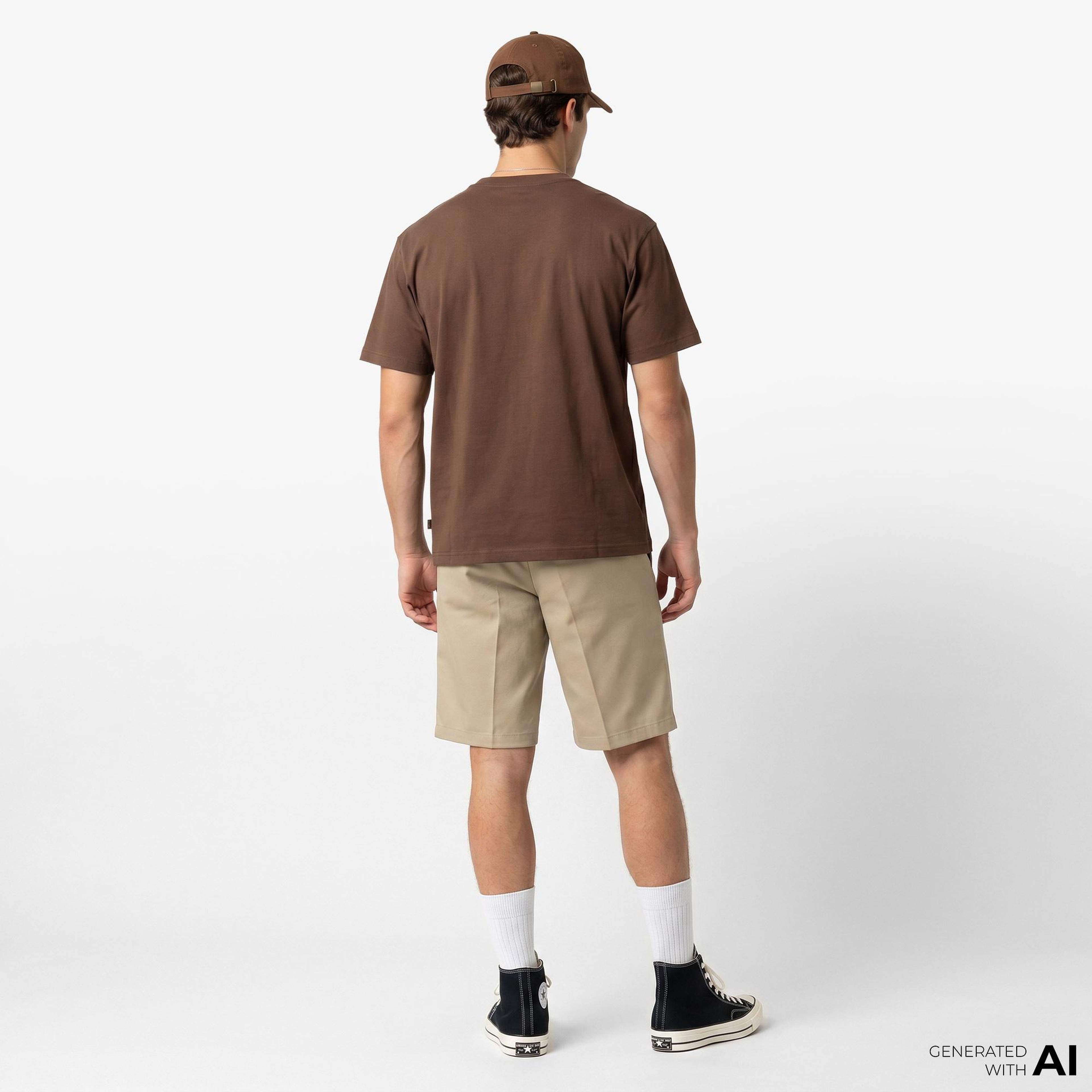 Dickies Torrey Erkek Kahverengi T-Shirt