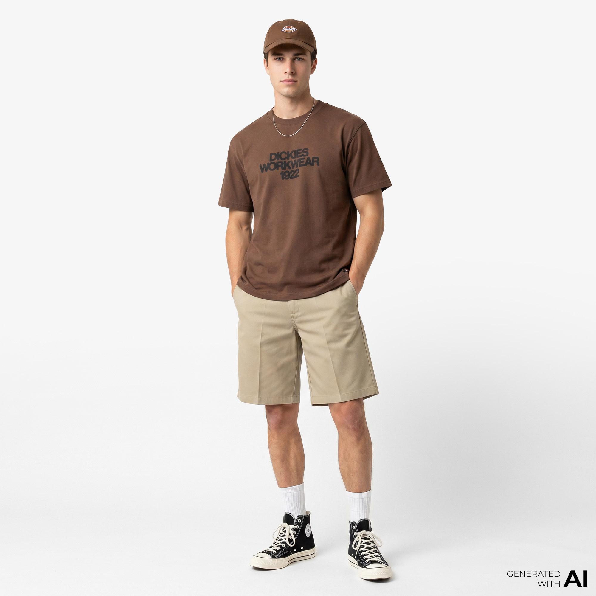 Dickies Torrey Erkek Kahverengi T-Shirt