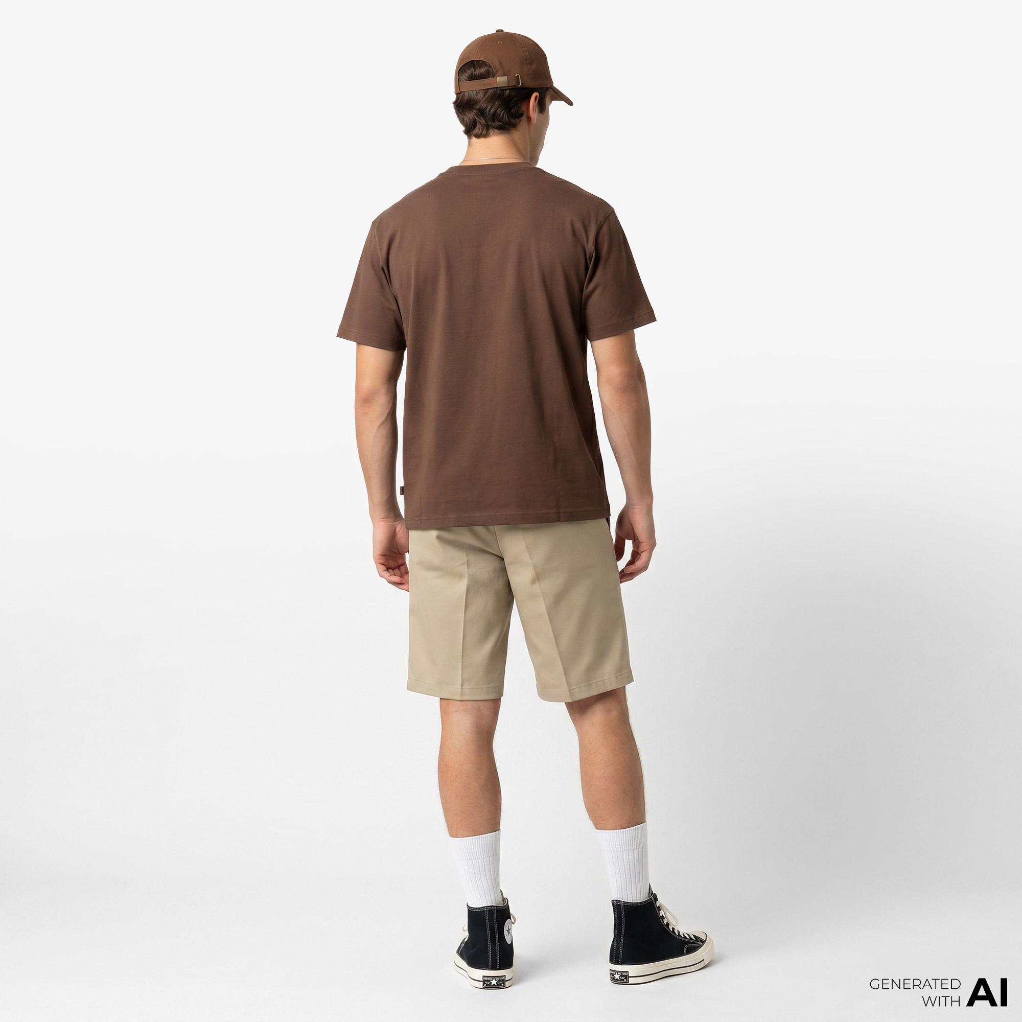 Dickies Torrey Erkek Kahverengi T-Shirt