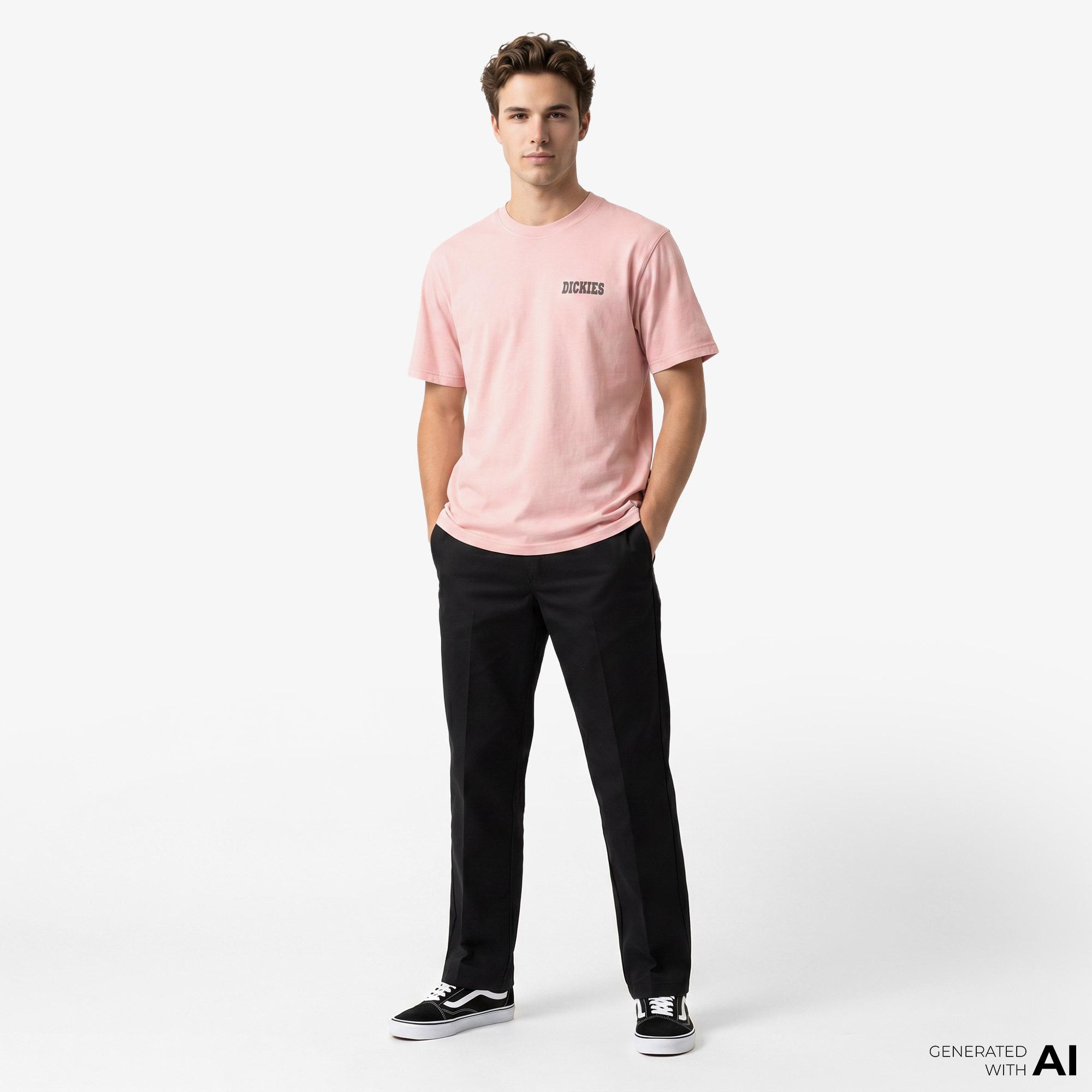 Dickies Buchtell Erkek Pembe T-Shirt