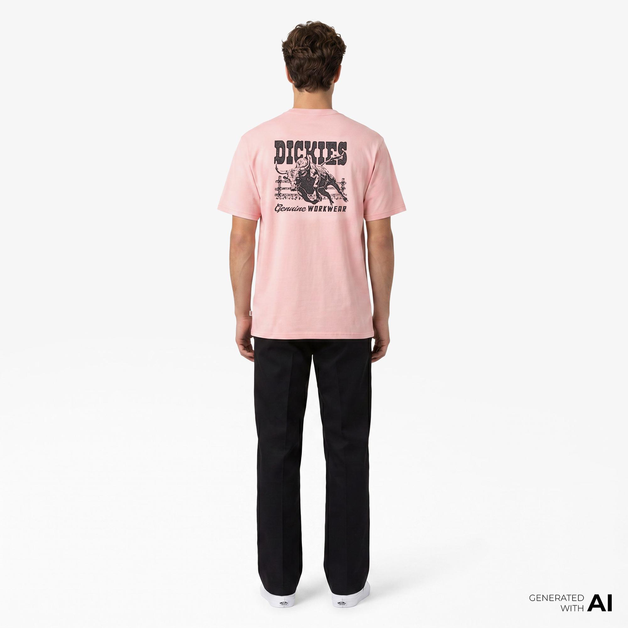Dickies Buchtell Erkek Pembe T-Shirt