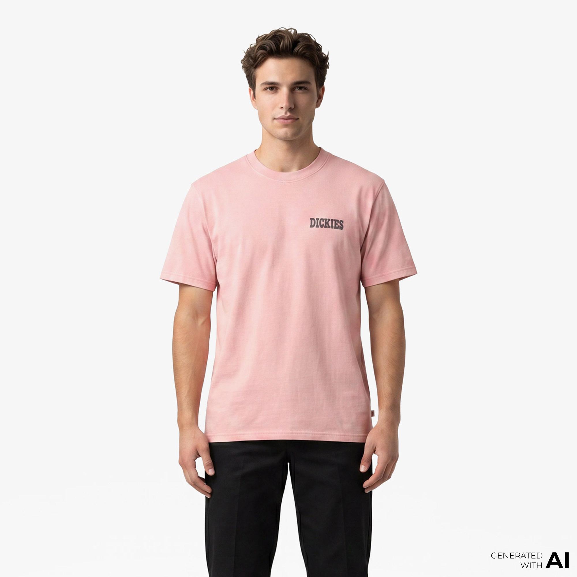 Dickies Buchtell Erkek Pembe T-Shirt