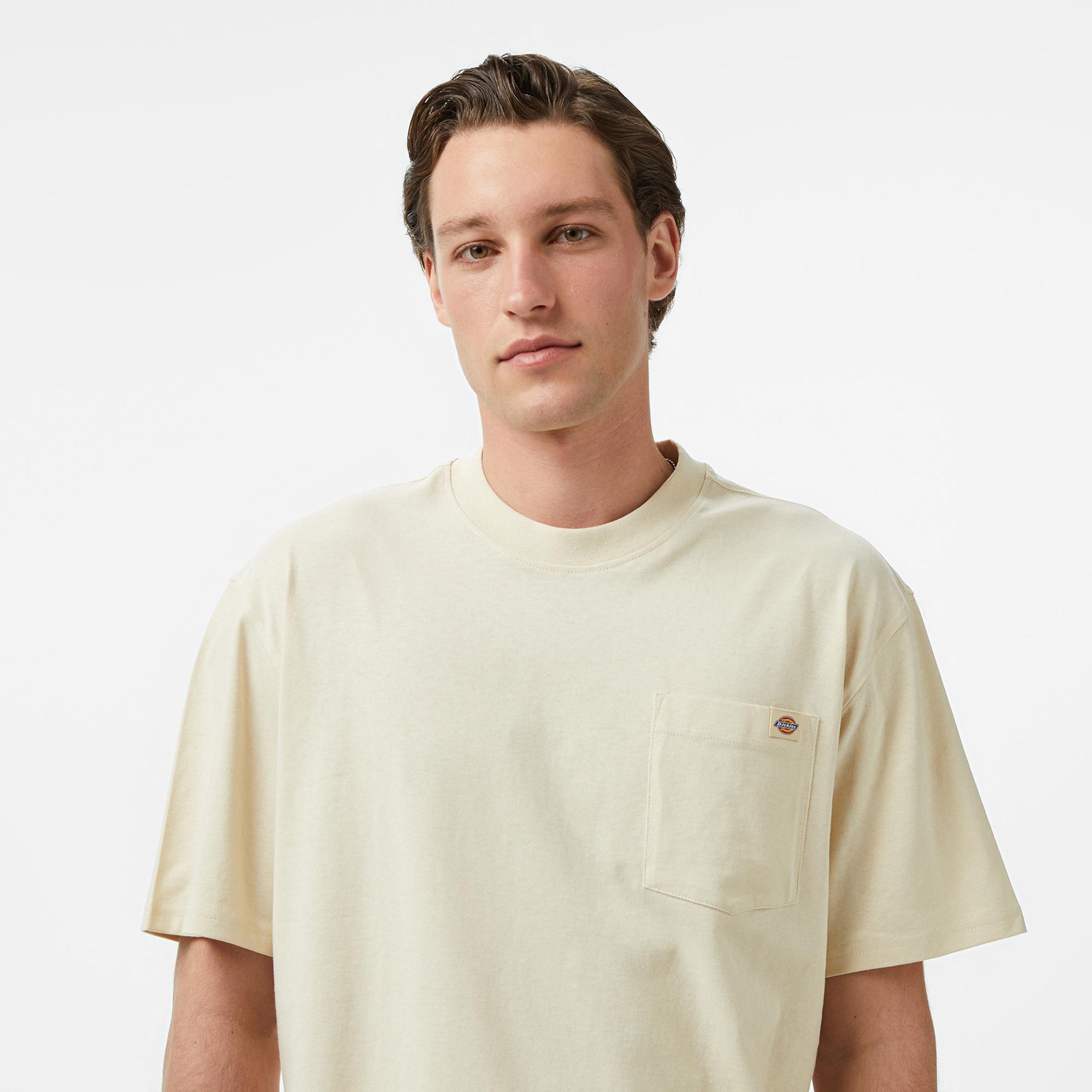 Dickies Luray Pocket Erkek Bej T-Shirt