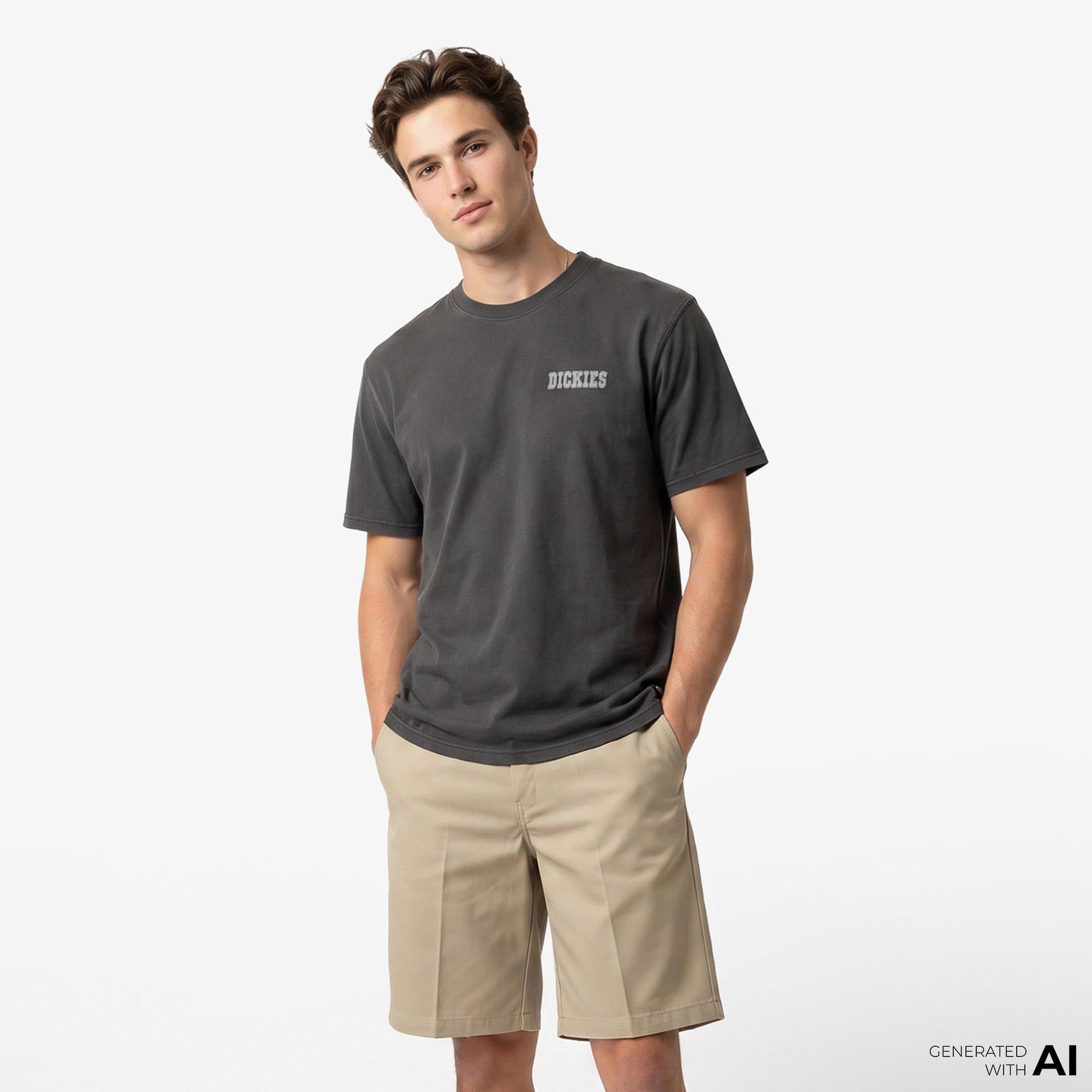 Dickies Buchtell Erkek Siyah T-Shirt