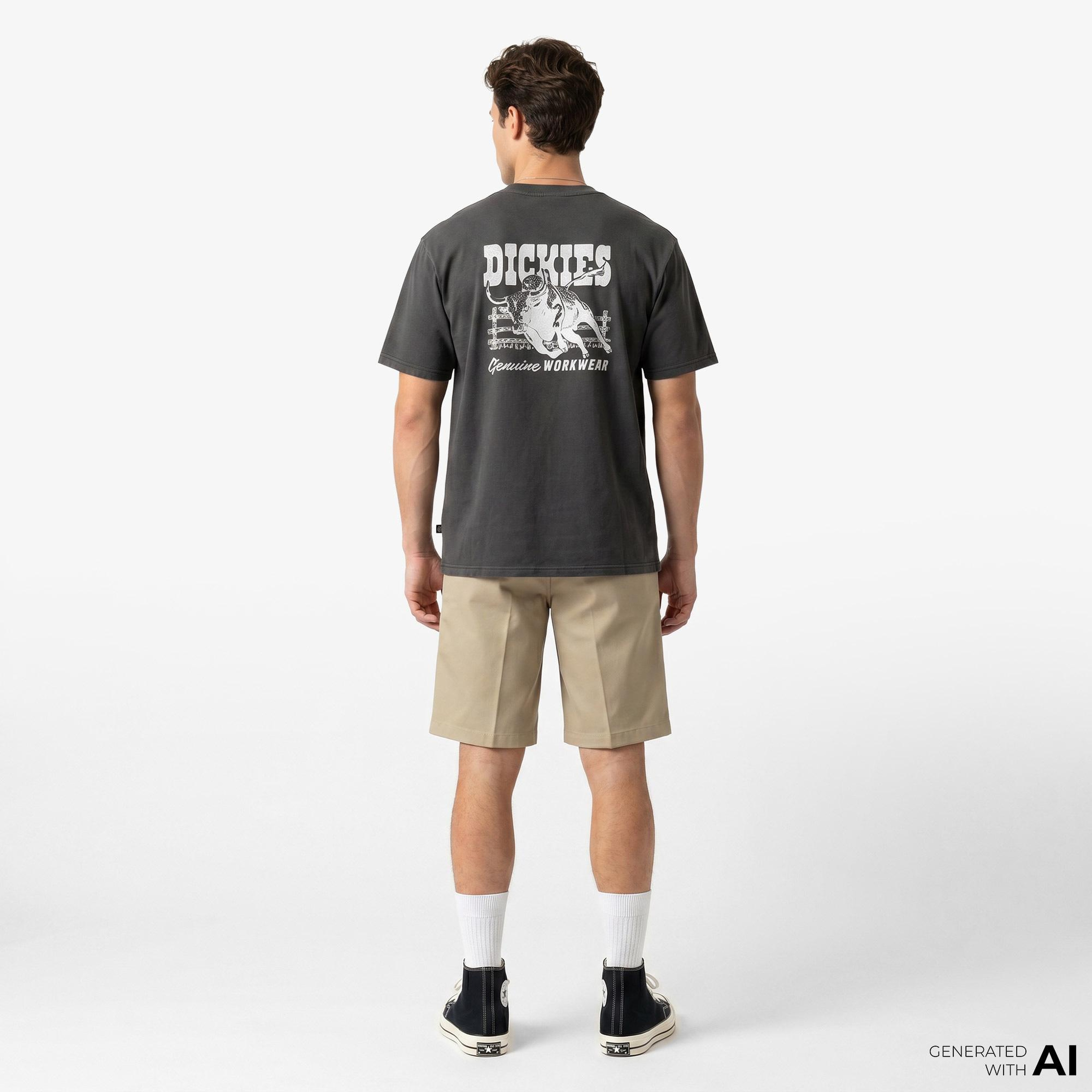 Dickies Buchtell Erkek Siyah T-Shirt