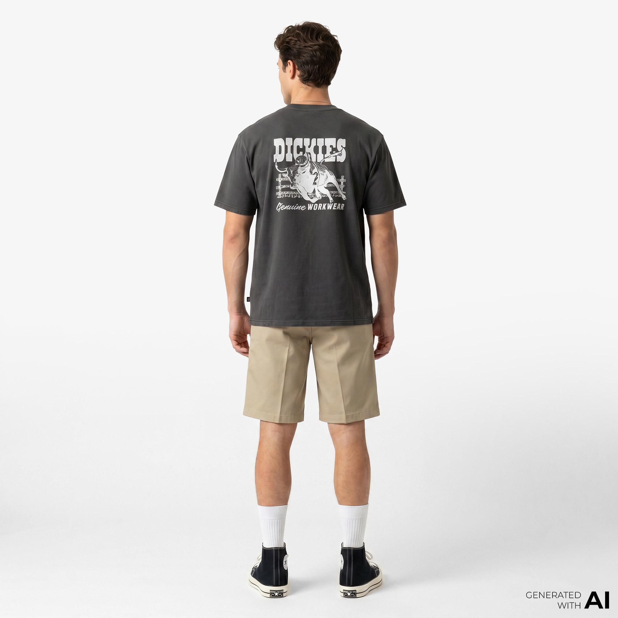 Dickies Buchtell Erkek Siyah T-Shirt