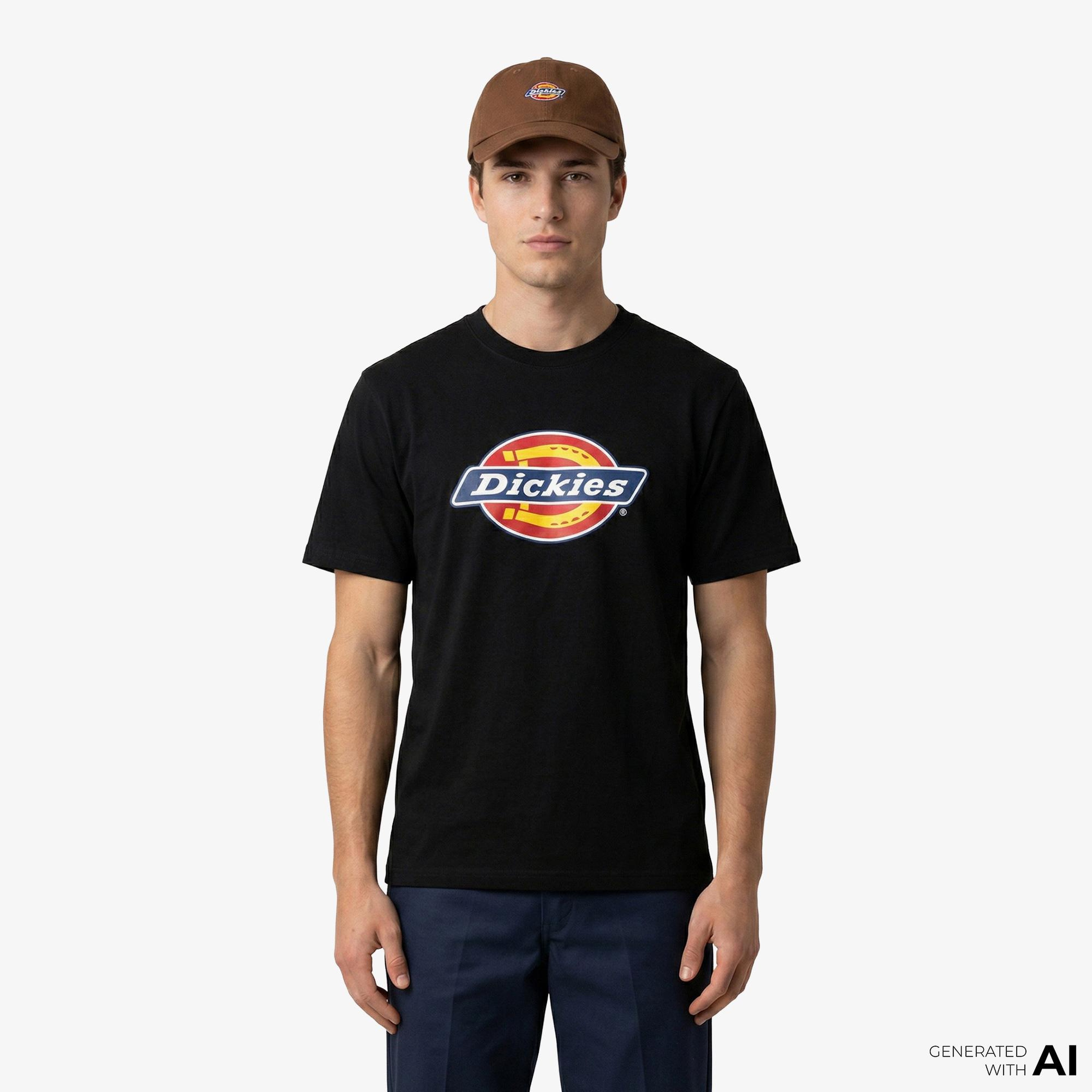 Dickies Icon Erkek Siyah T-Shirt