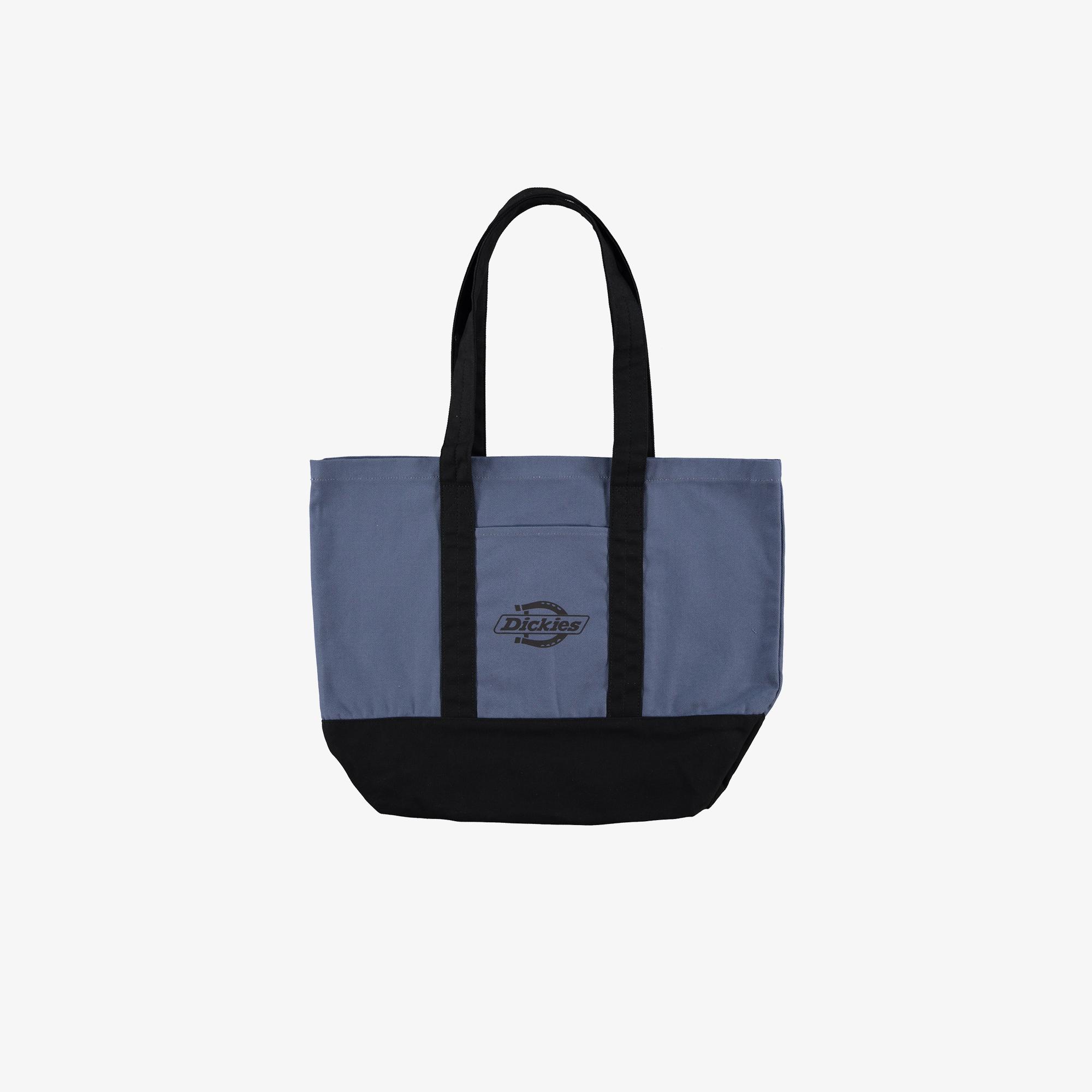 Dickies Logo Canvas Tote Unisex Mavi Çanta