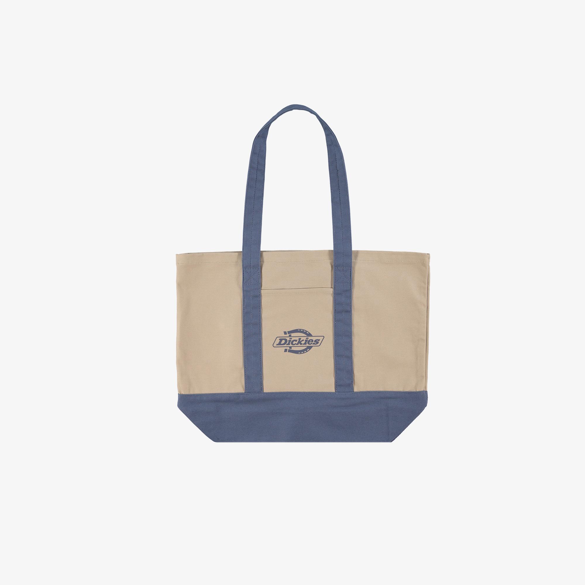 Dickies Logo Canvas Tote Unisex Bej Çanta
