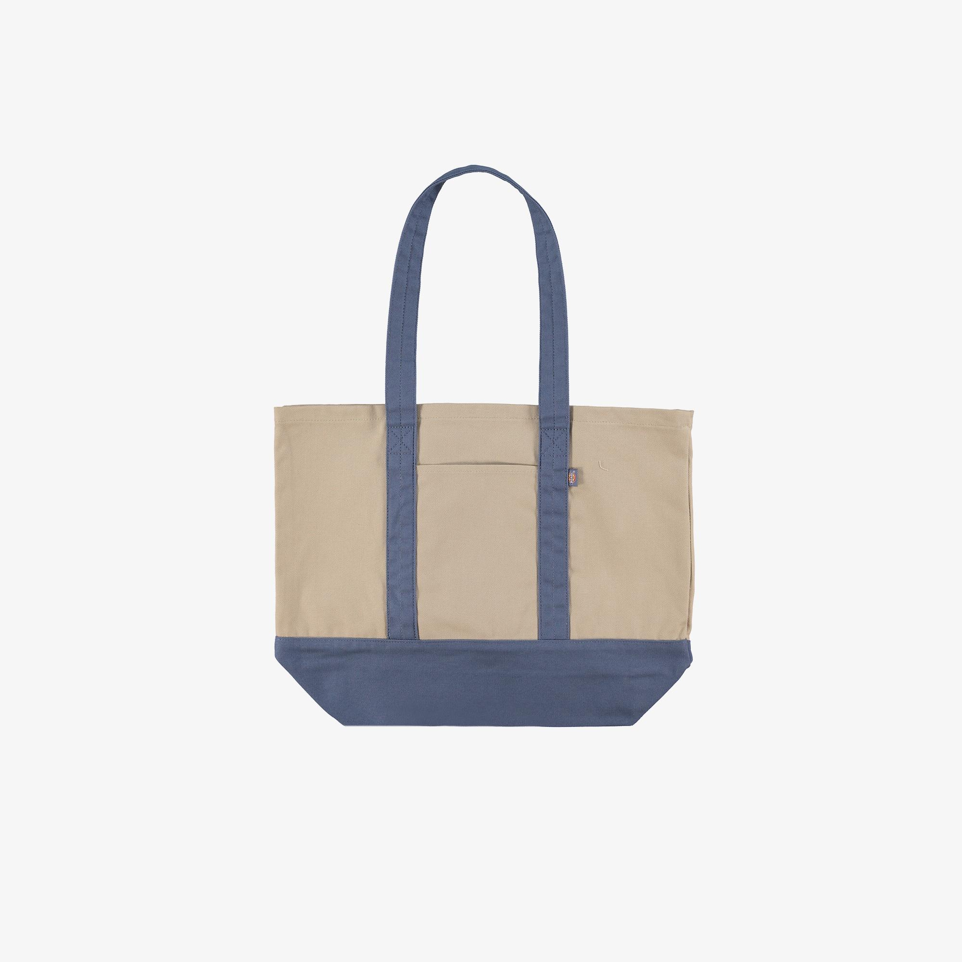 Dickies Logo Canvas Tote Unisex Bej Çanta