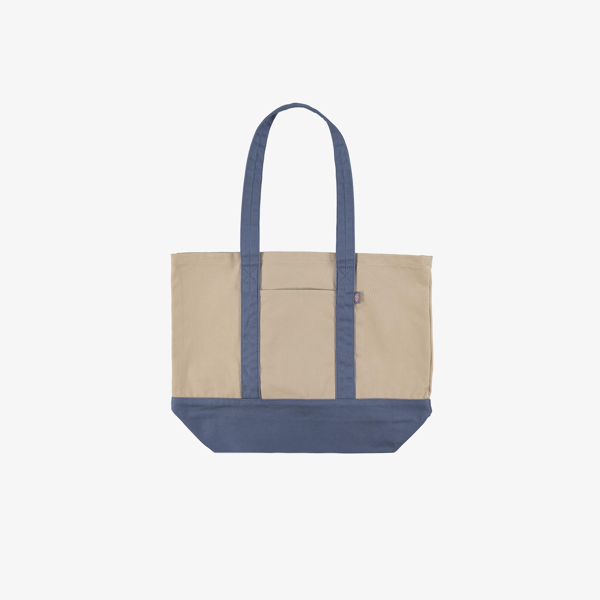 Dickies Logo Canvas Tote Unisex Bej Çanta