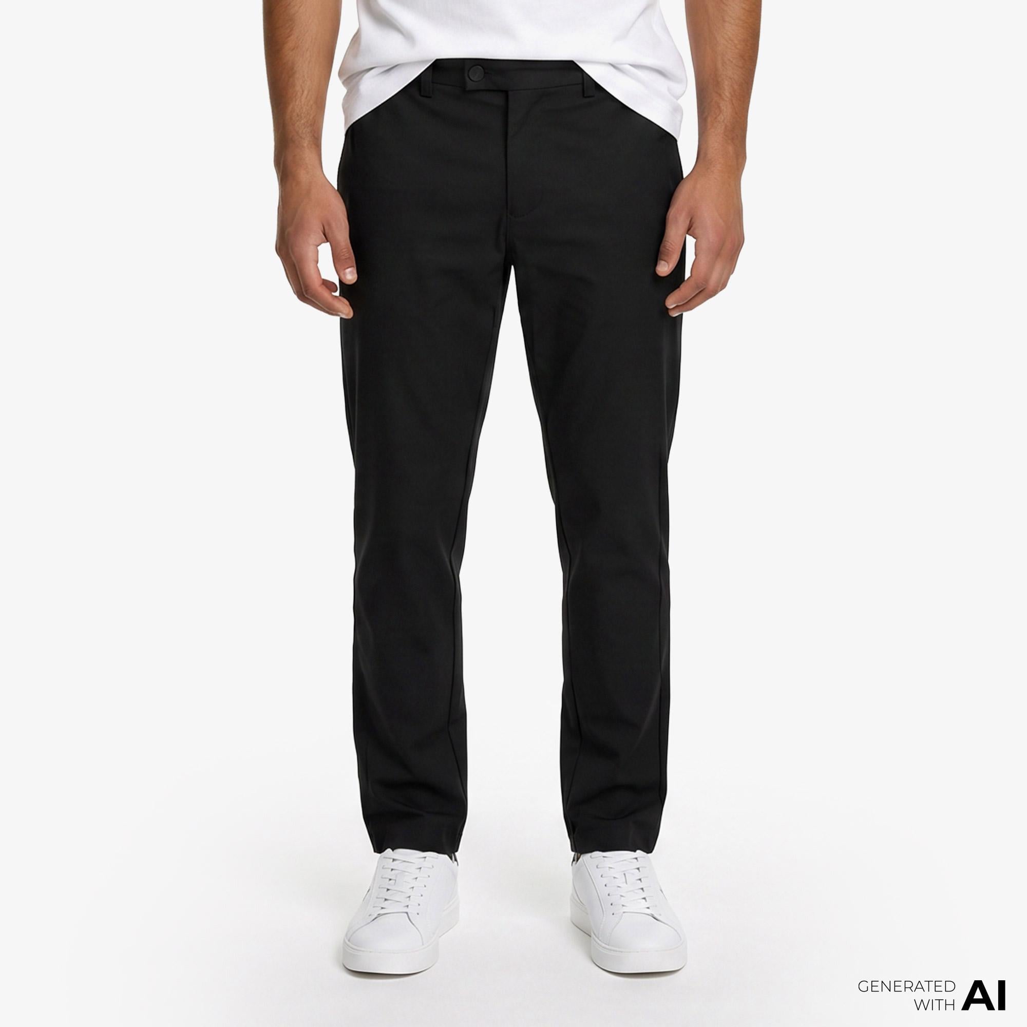 Calvin Klein Erkek Siyah Pantolon