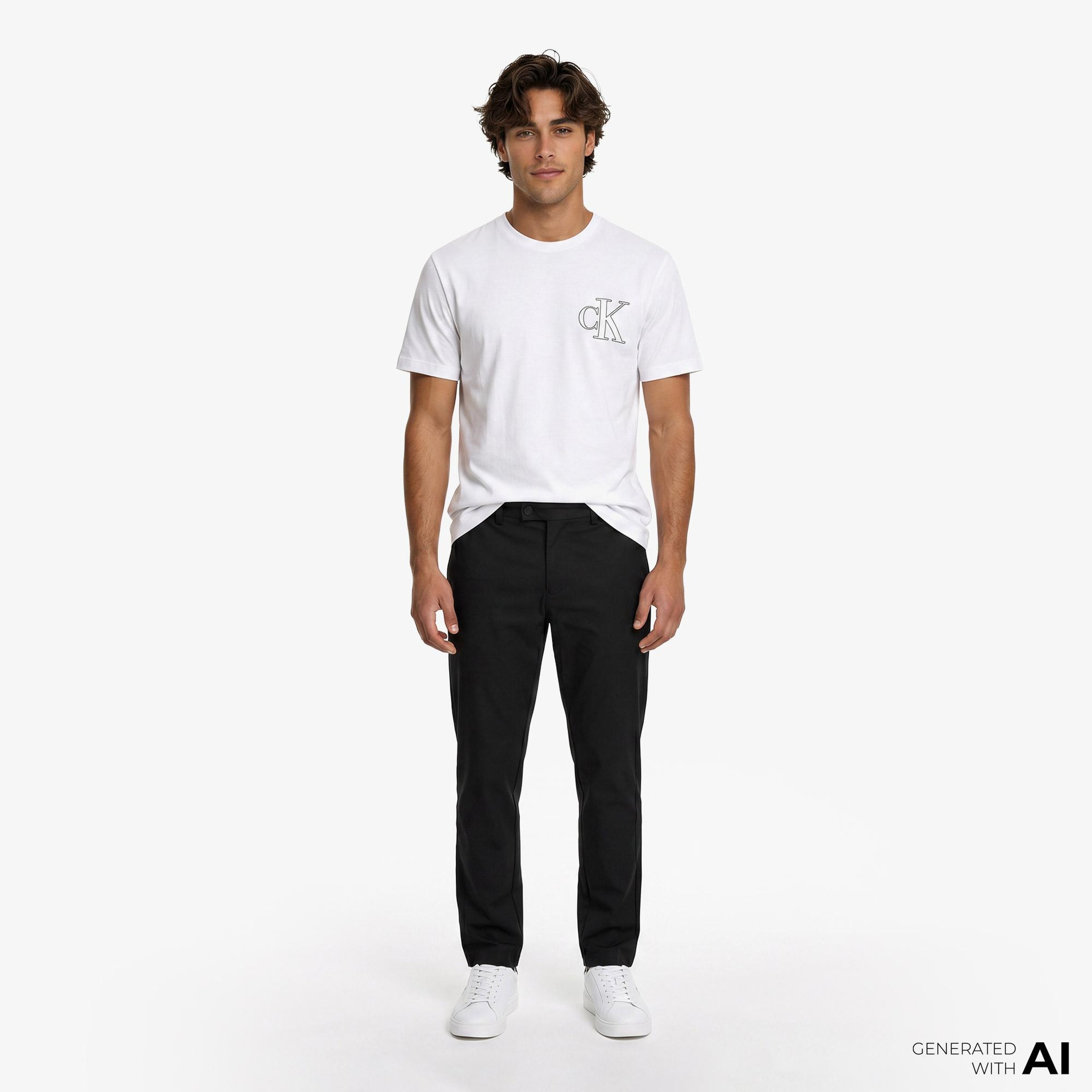 Calvin Klein Erkek Siyah Pantolon