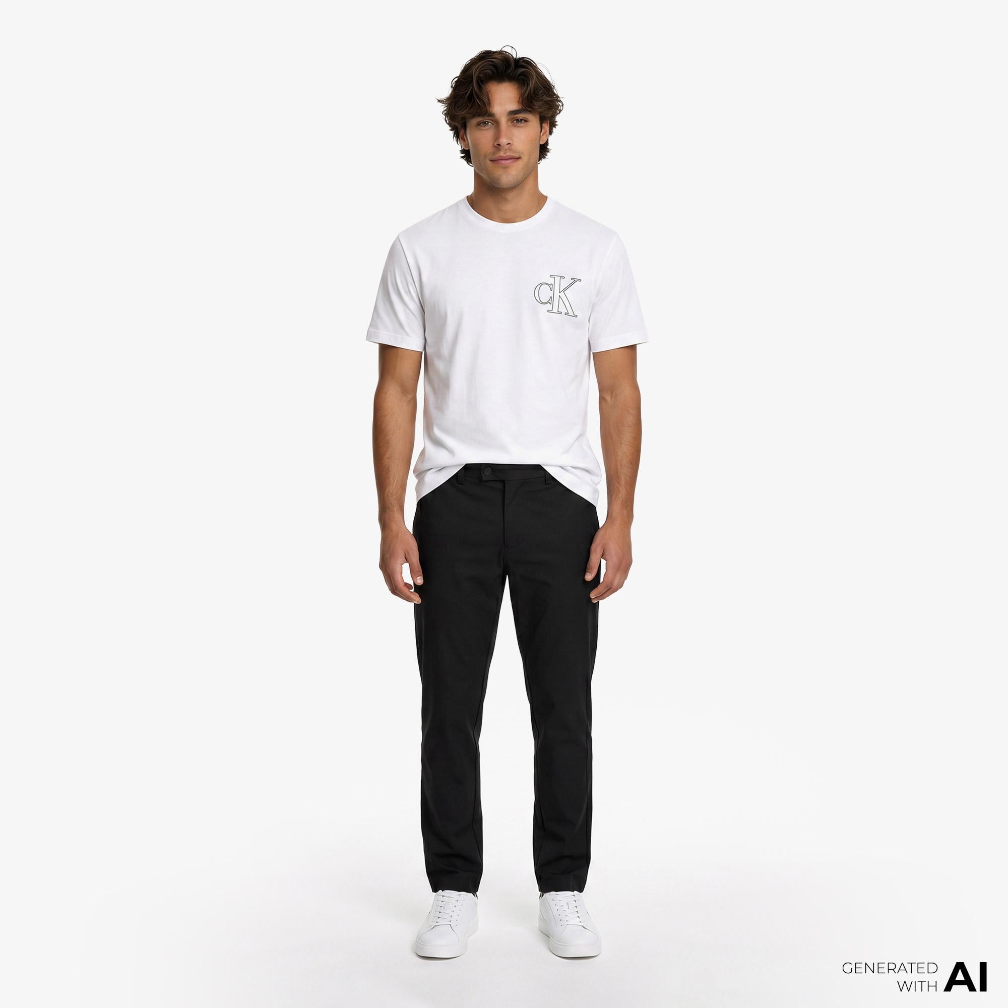 Calvin Klein Erkek Siyah Pantolon