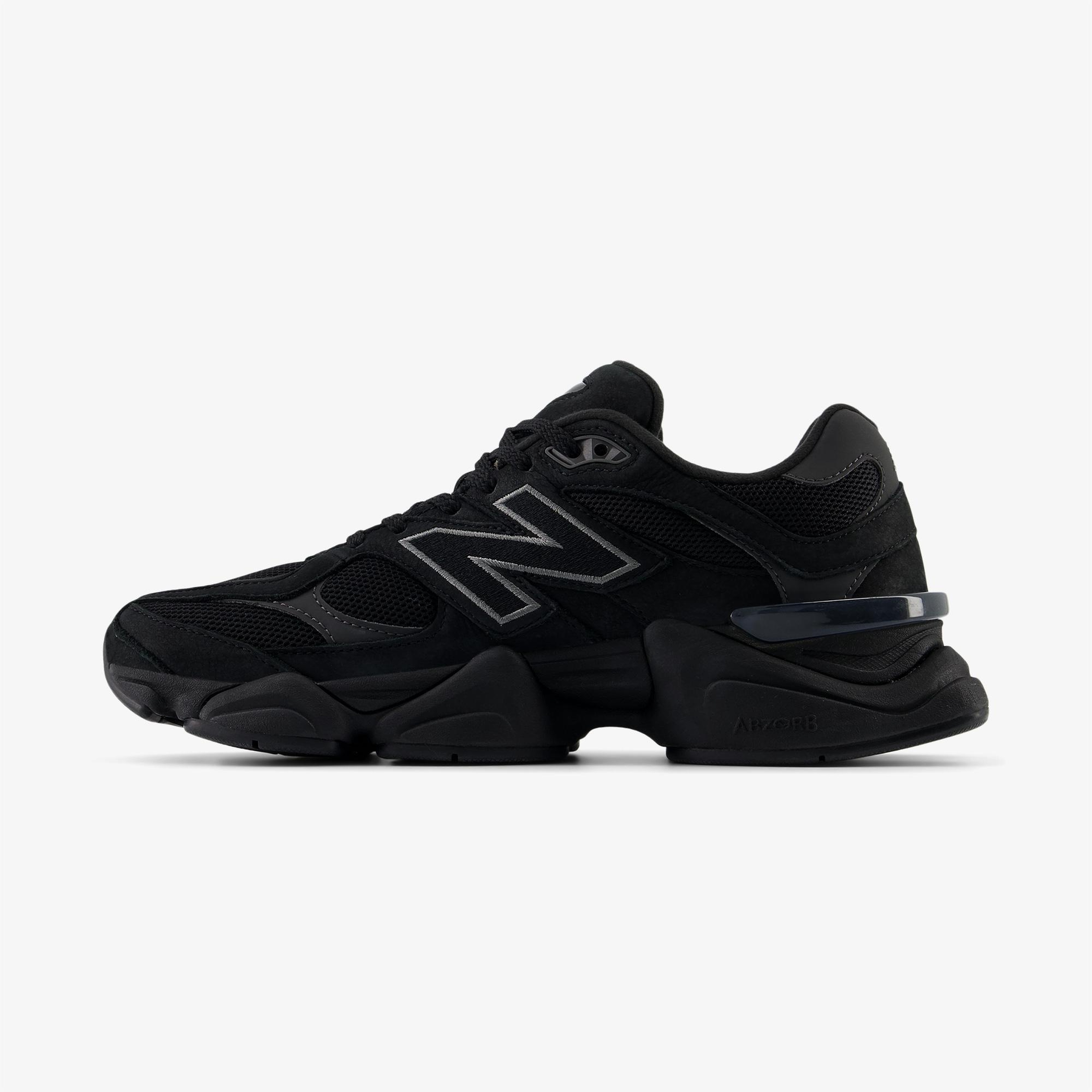 New Balance 9060 Lifestyle Unisex Siyah Spor Ayakkabı