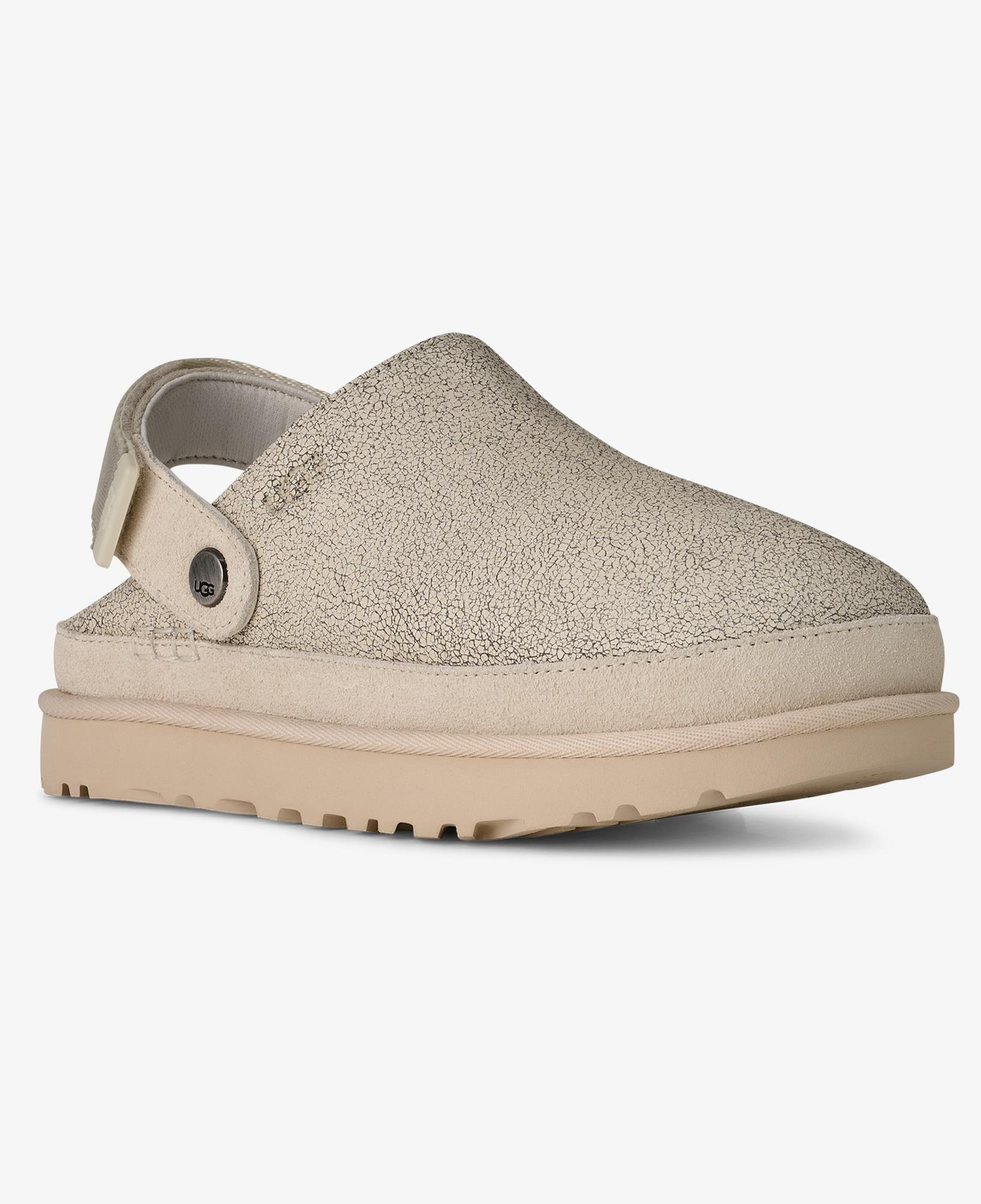 Ugg Goldenstar Crackle Kadın Beyaz Terlik