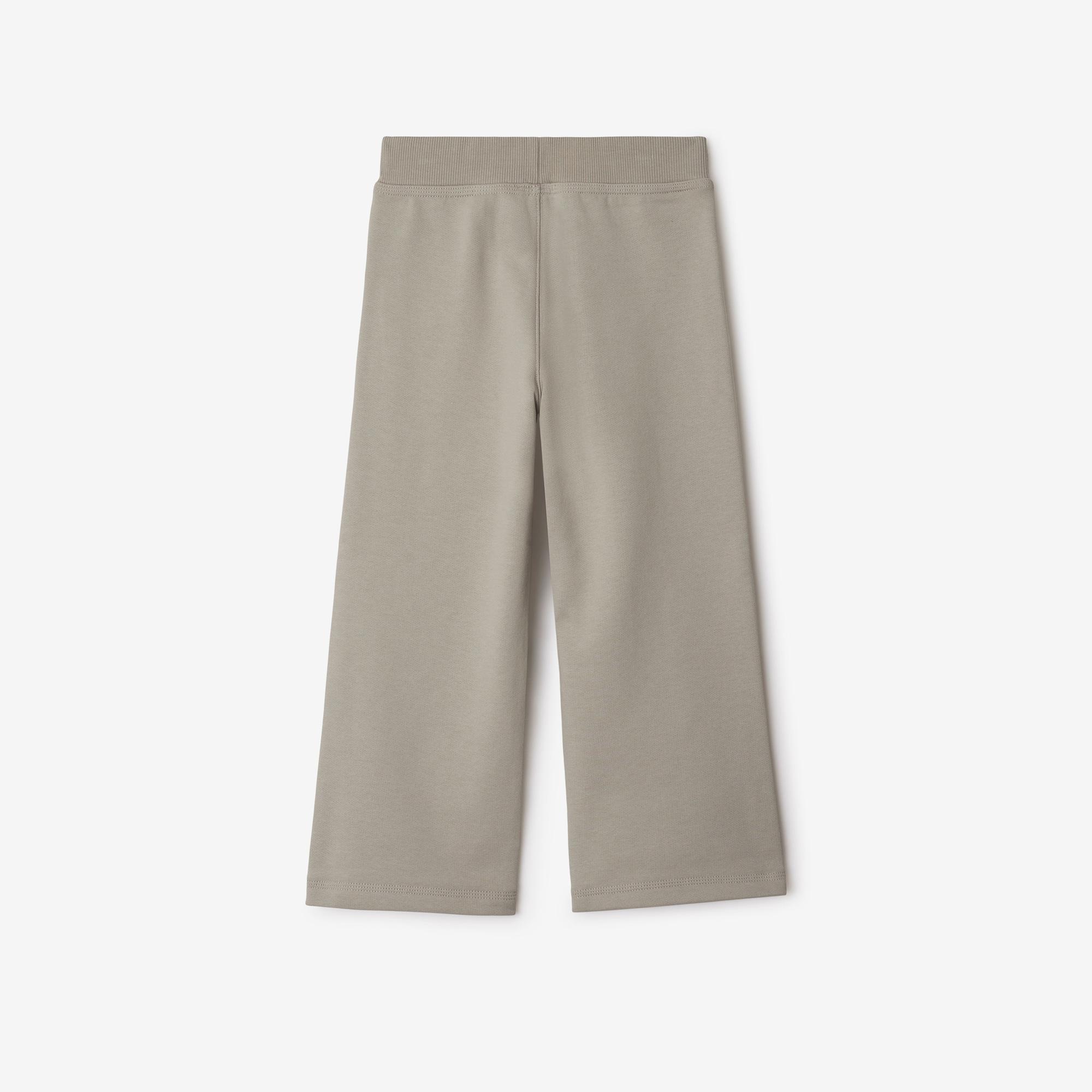 Burberry Carven Cotton Track Çocuk Krem Rengi Pantolon