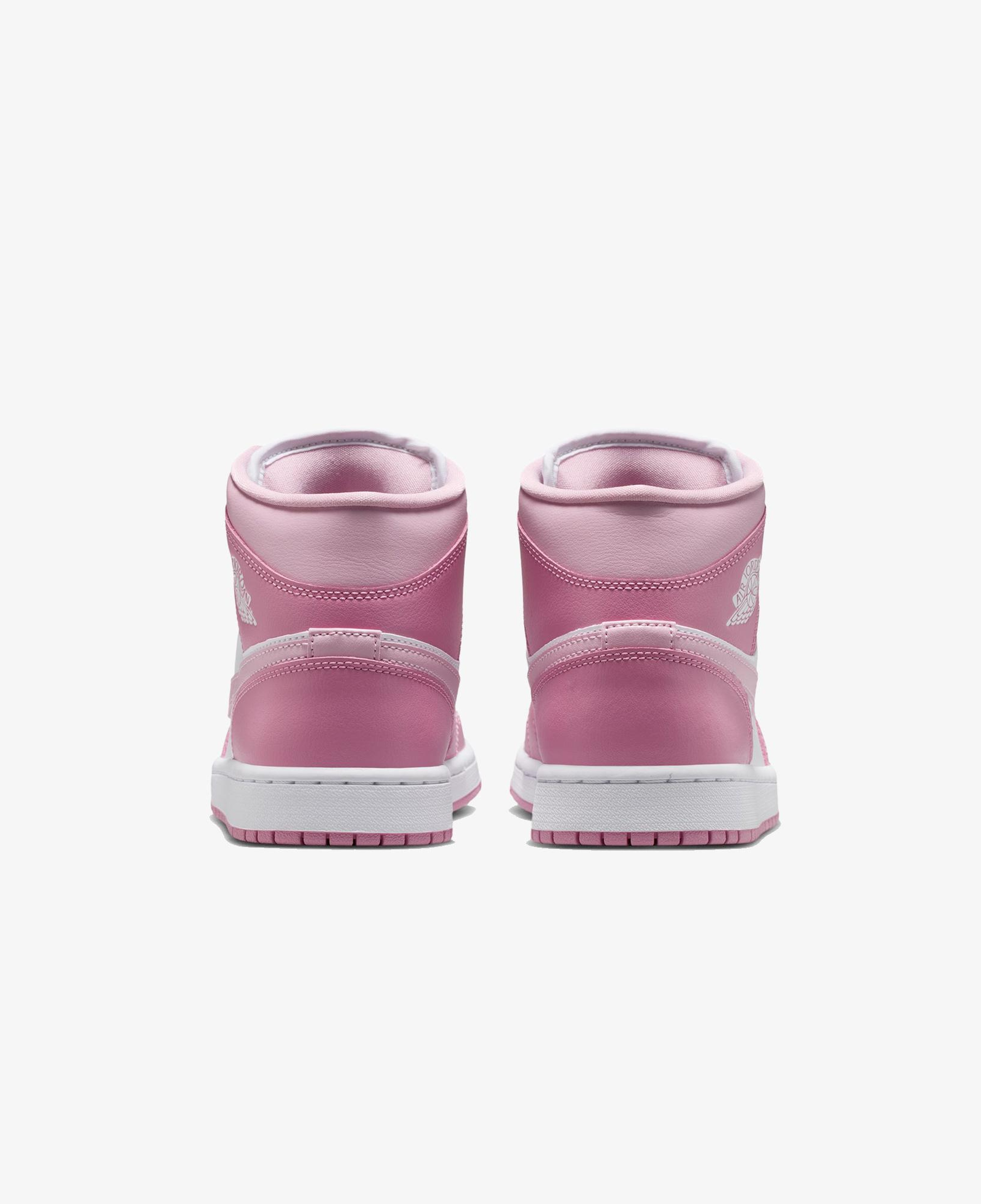 Jordan Air Jordan 1 Mid Kadın Kırmızı Spor Ayakkabı