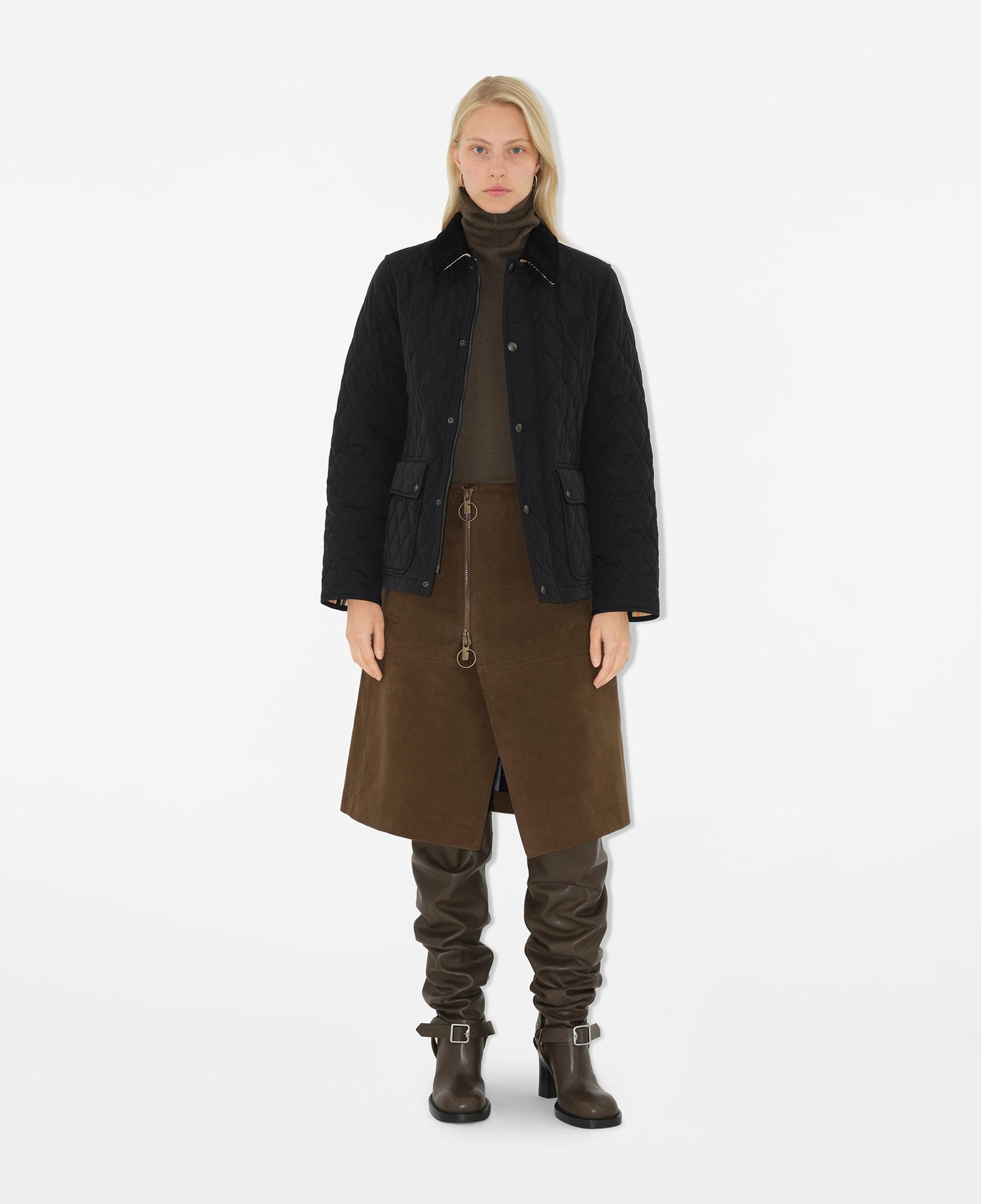 Burberry Kadın Siyah Mont