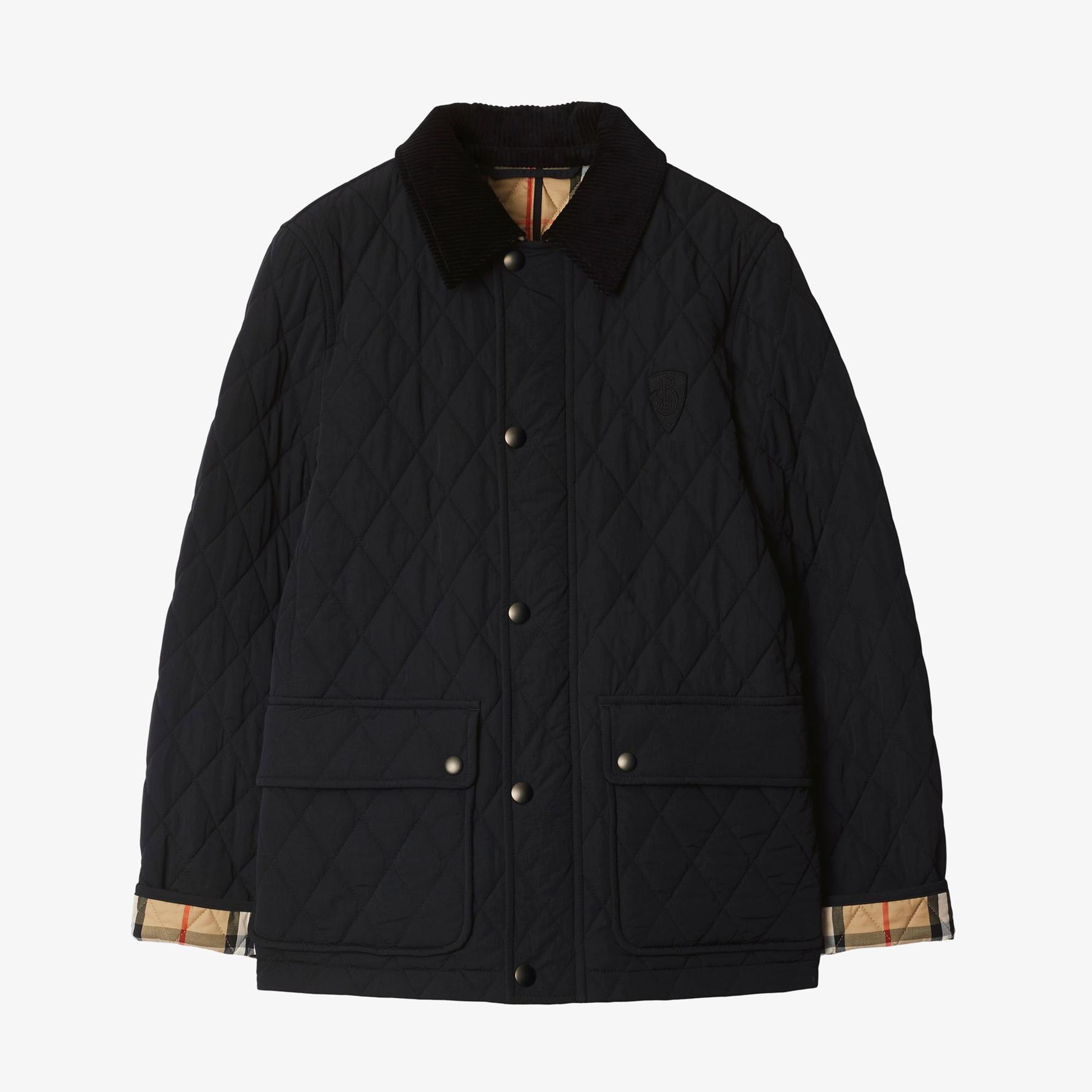 Burberry Kadın Siyah Mont