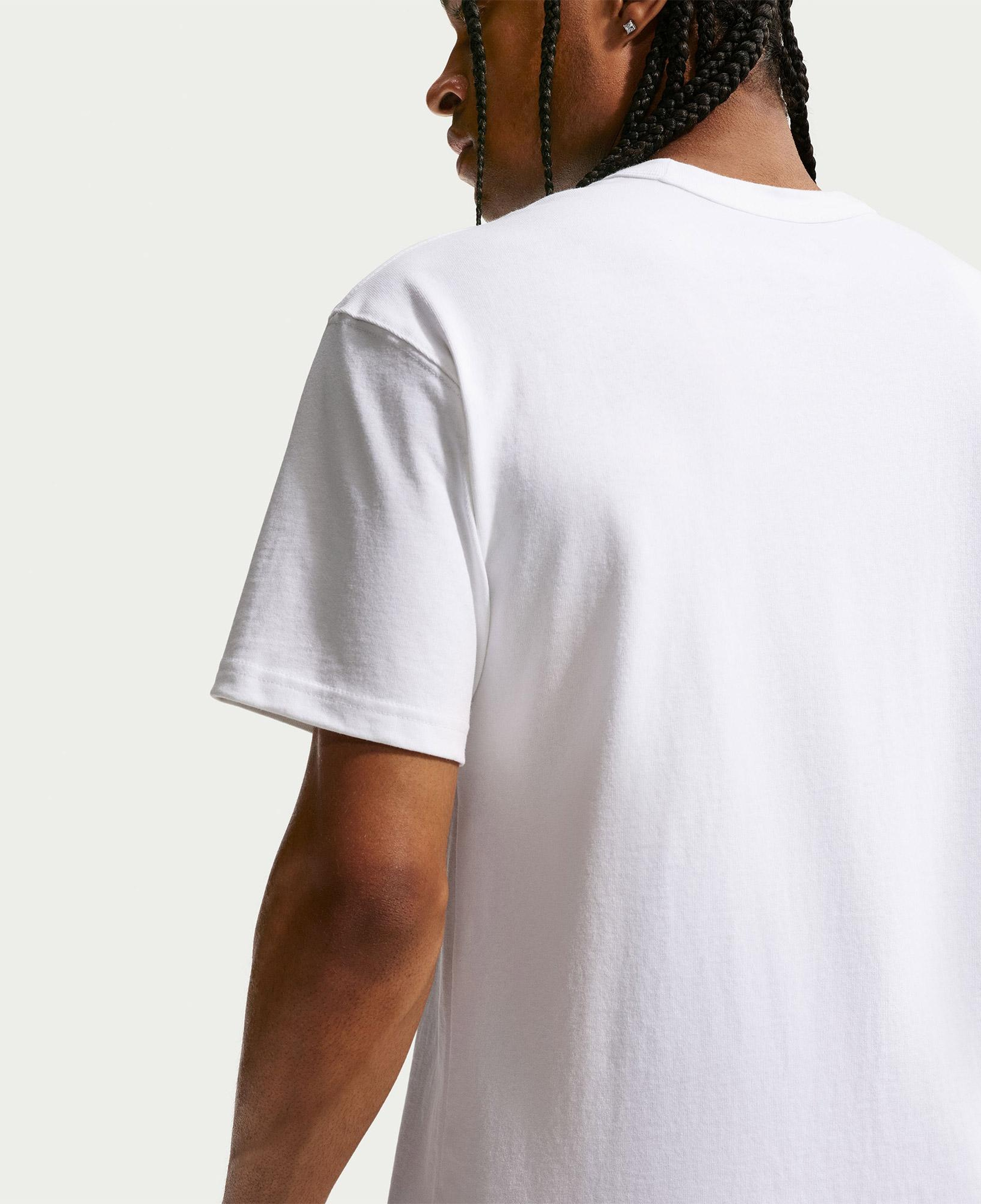 Nike Premium Essantial Erkek Beyaz T-Shirt
