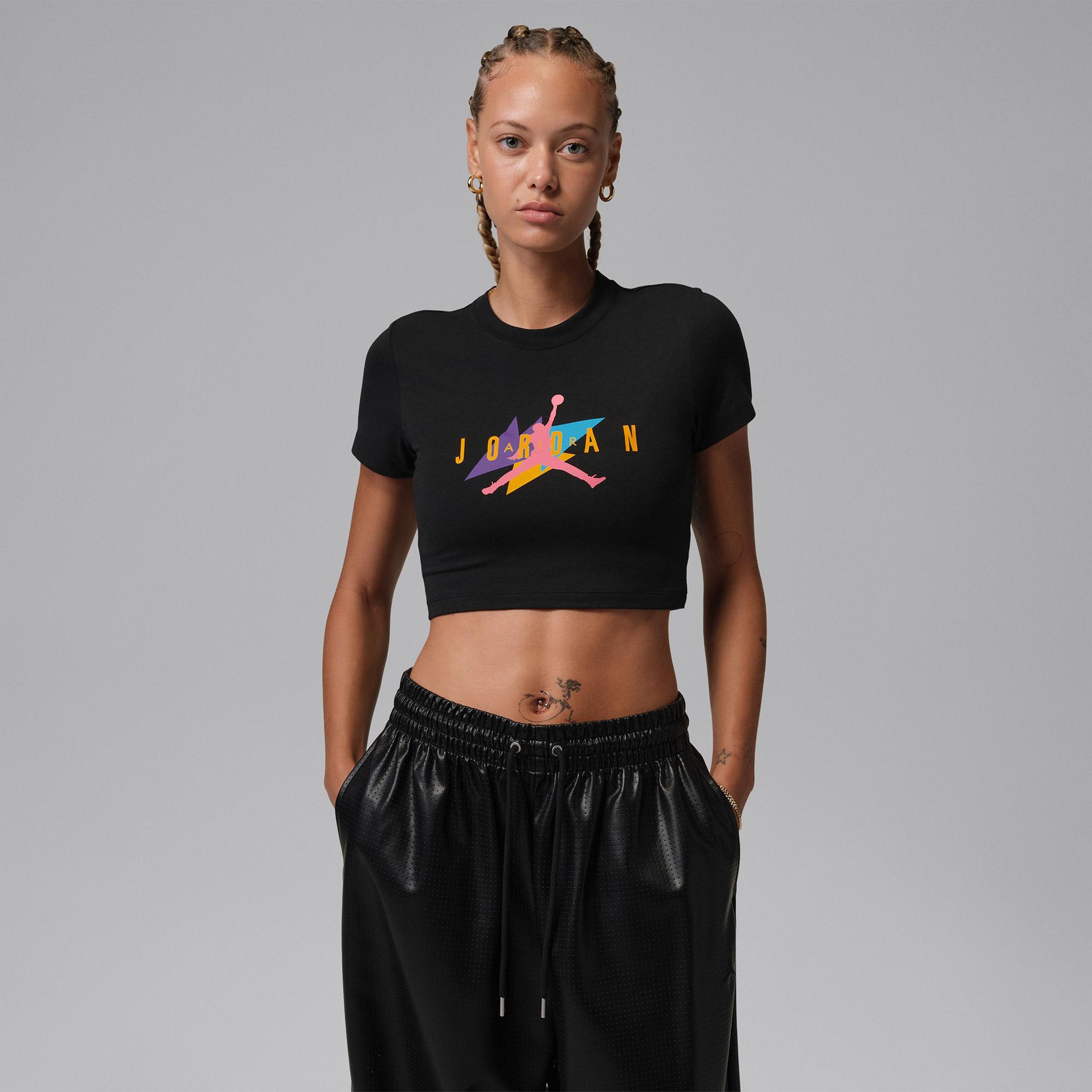 Jordan Kadın Siyah T-Shirt
